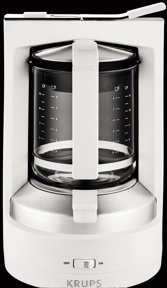 Krups Filterkaffeemaschine »KM4682 T 8.2«, 1 l Kaffeekanne, Permanentfilter, mit Druckbrühsystem