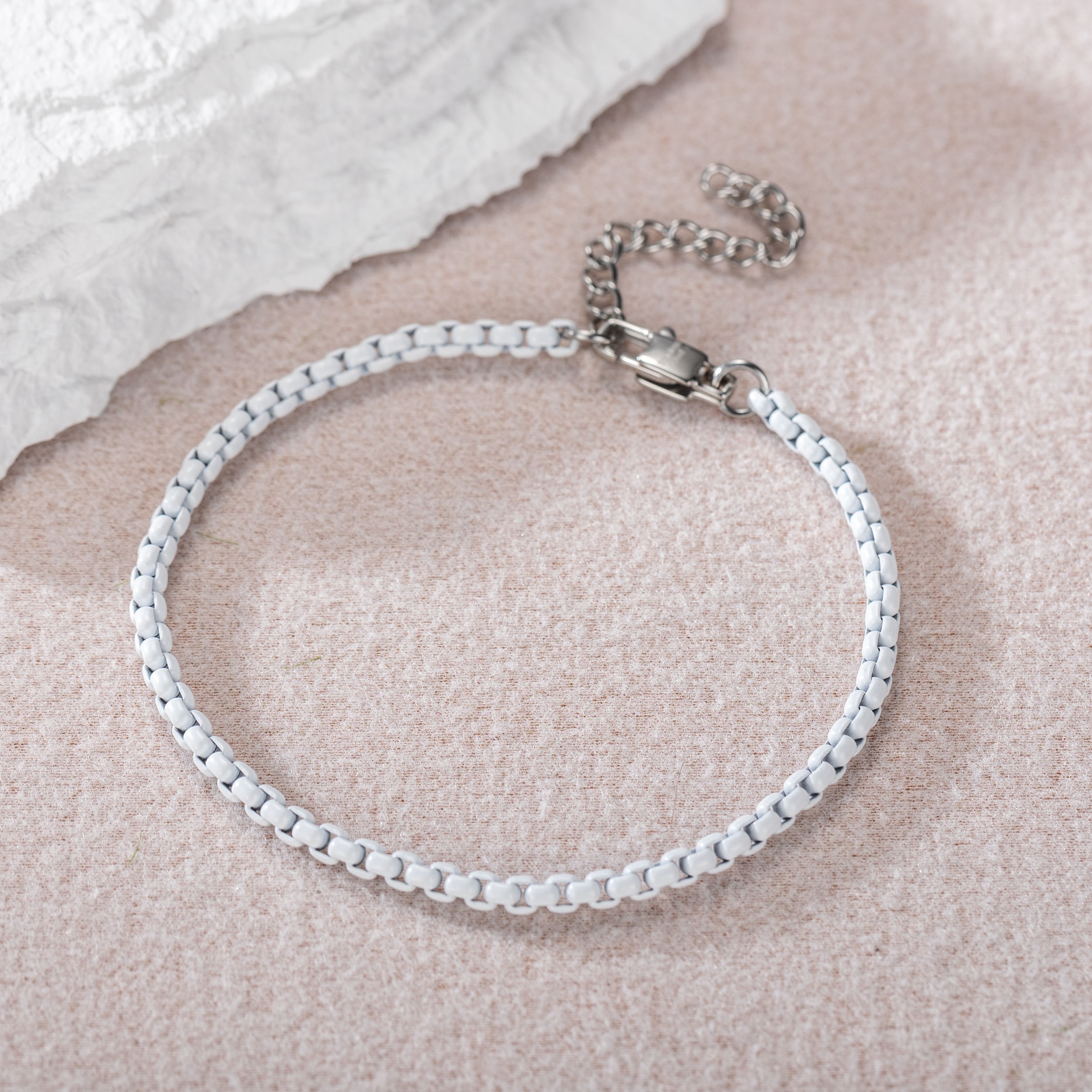 Firetti Fußkette »Schmuck Geschenk Edelstahl Fußschmuck Venezianerkette Color«