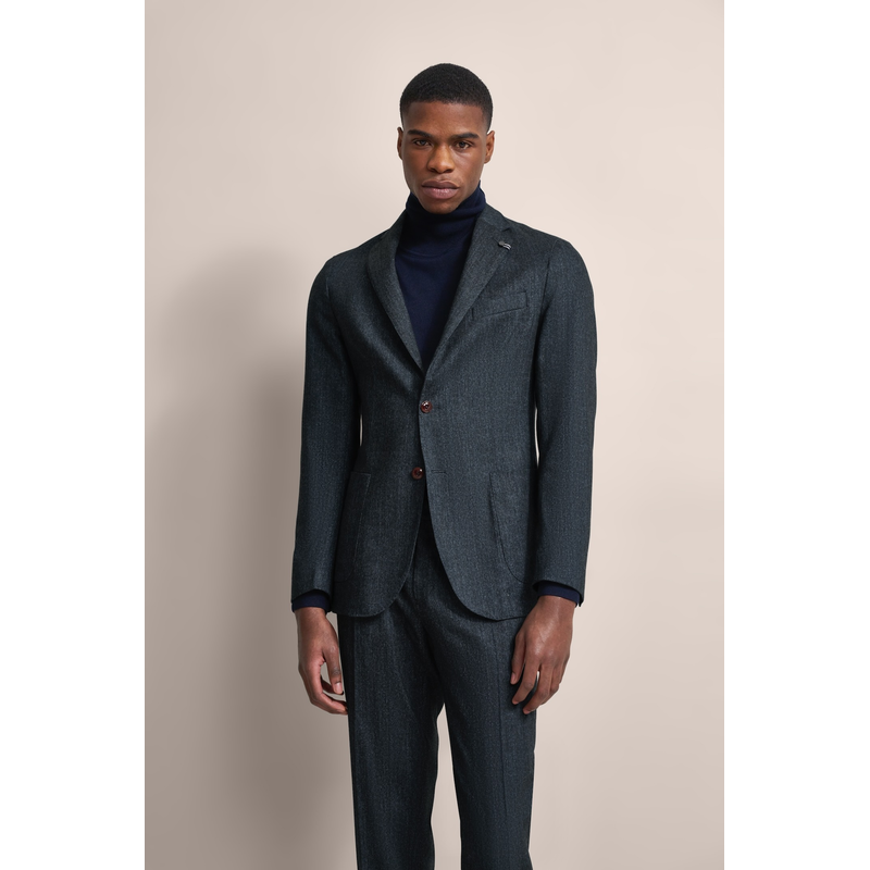 BUGATTI Sakko mit runden Schultern marine 102 102 Mit elegantem Reverskragen