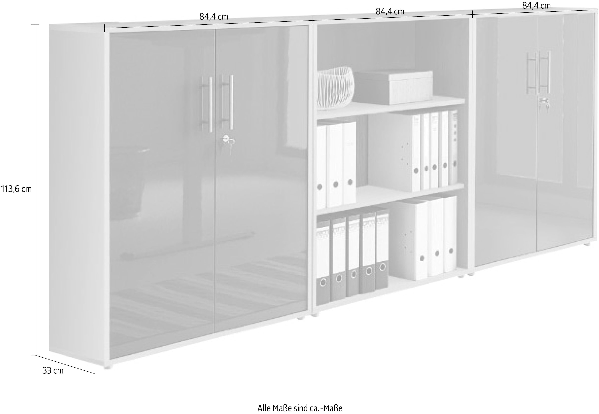 BMG Möbel (Set, St.) bestellen Büro-Set online 3 »Tabor«