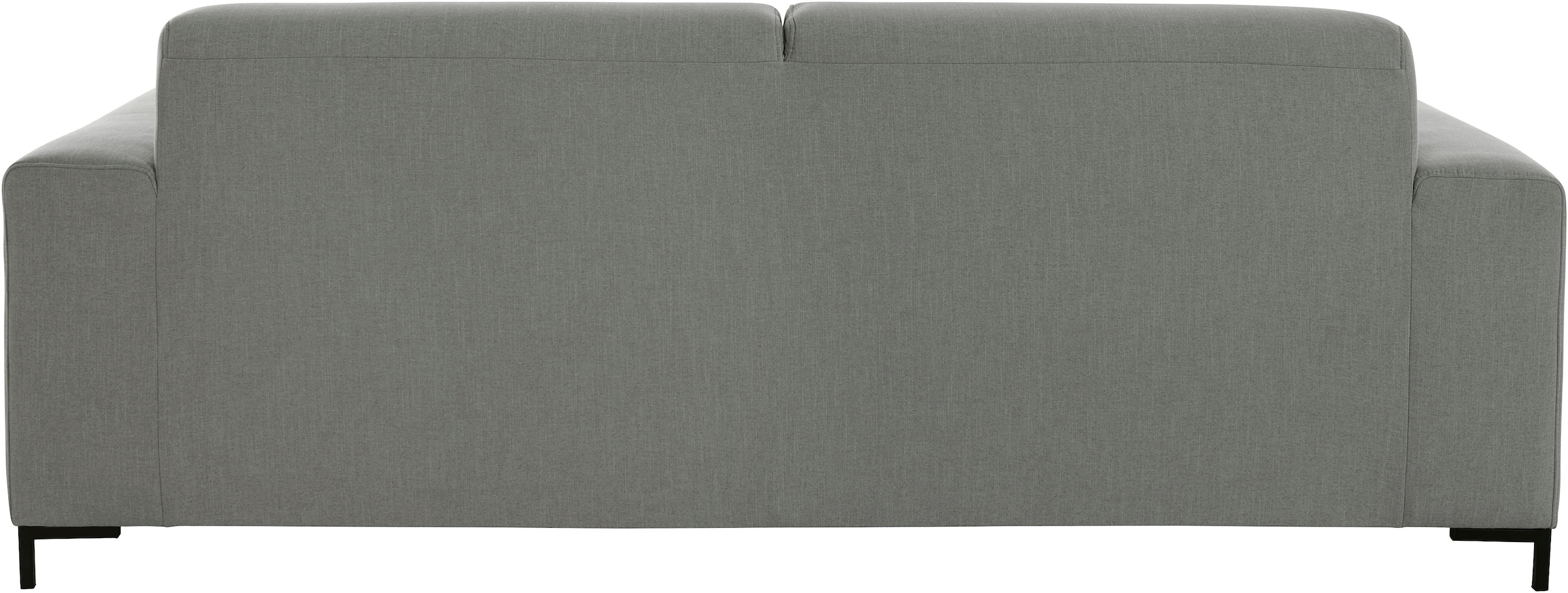 OTTO products 3-Sitzer »Grazzo«, hochwertige Stoffe aus recyceltem Material, Steppung im Sitzbereich