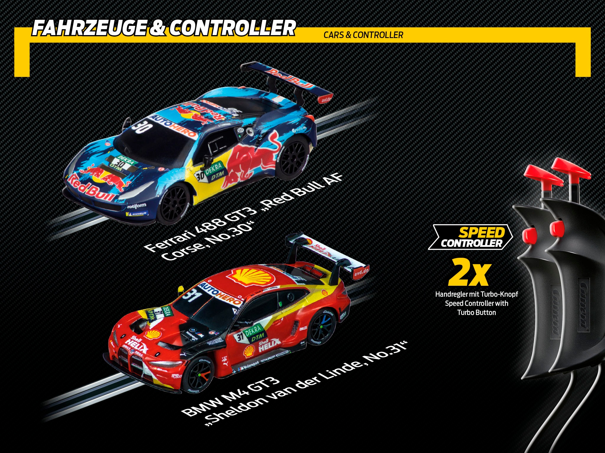Carrera® Autorennbahn »Carrera GO!!! - DTM High Speed Showdown«