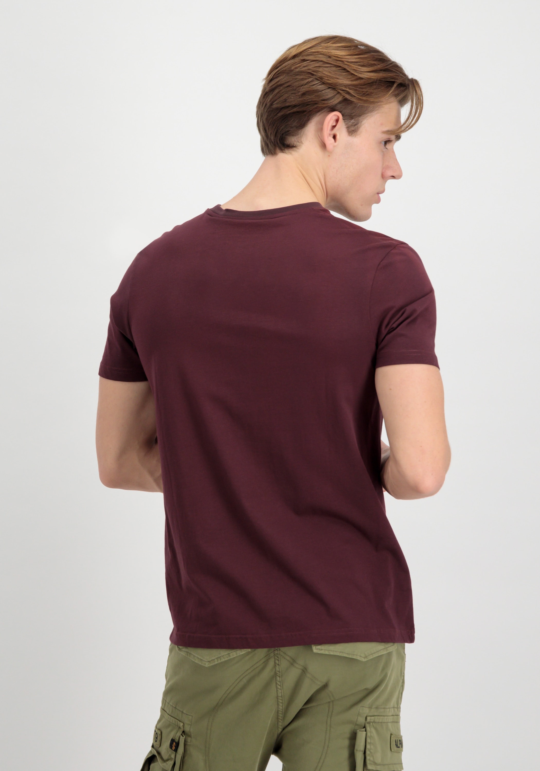 Alpha Industries T-Shirt »Alpha Industries Men - T-Shirts Basic T Small Logo«