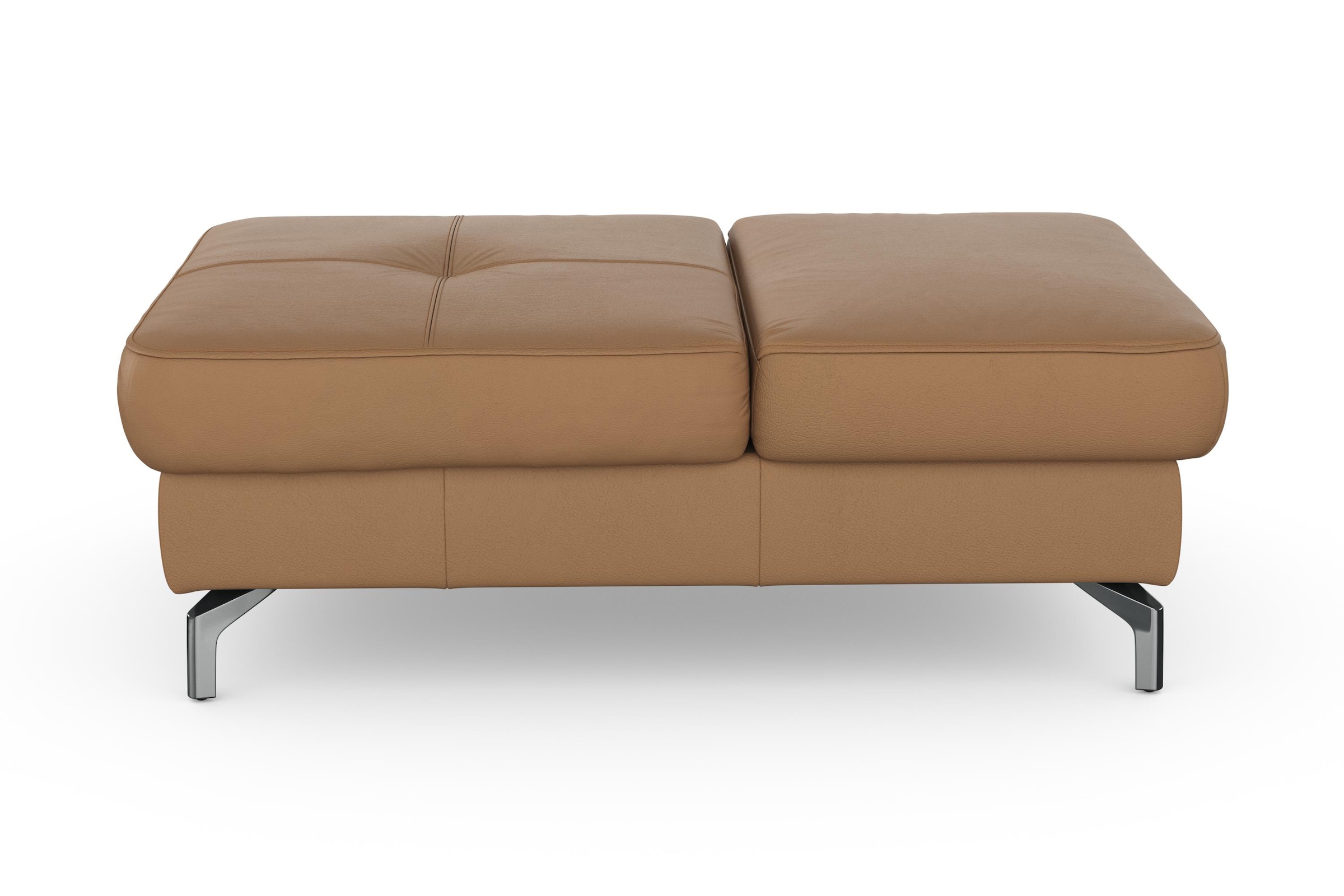 sit&more Hocker »Bendigo«, mit Klappfunktion, Bodenfreiheit 12 cm, wahlweise in 2 Fußfarben