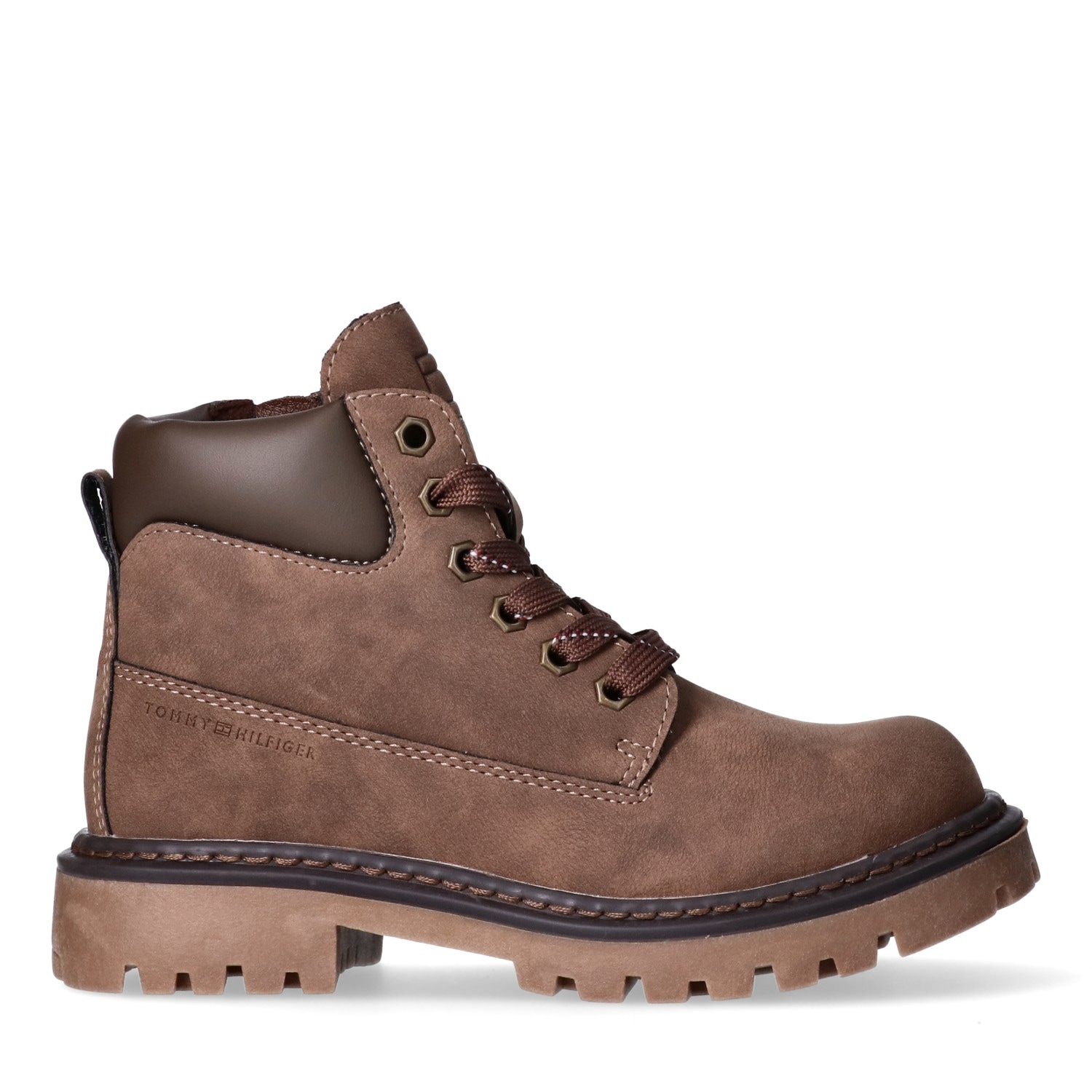 Tommy Hilfiger Schnürboots, Chunky Boots, Winterboots mit Blockabsatz
