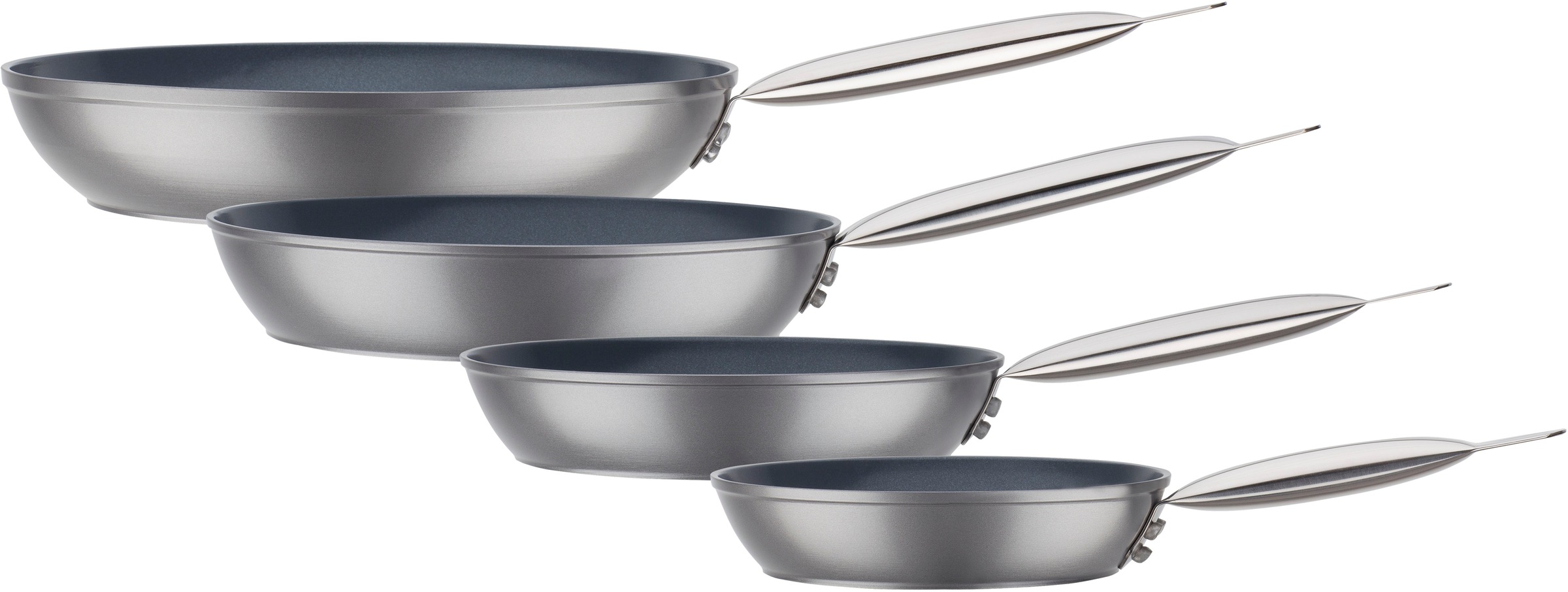 GSW Pfannen-Set »Gastro Quick« Aluminium Set, 4 Stk. tlg. Gastro Pfannen-Se günstig online kaufen