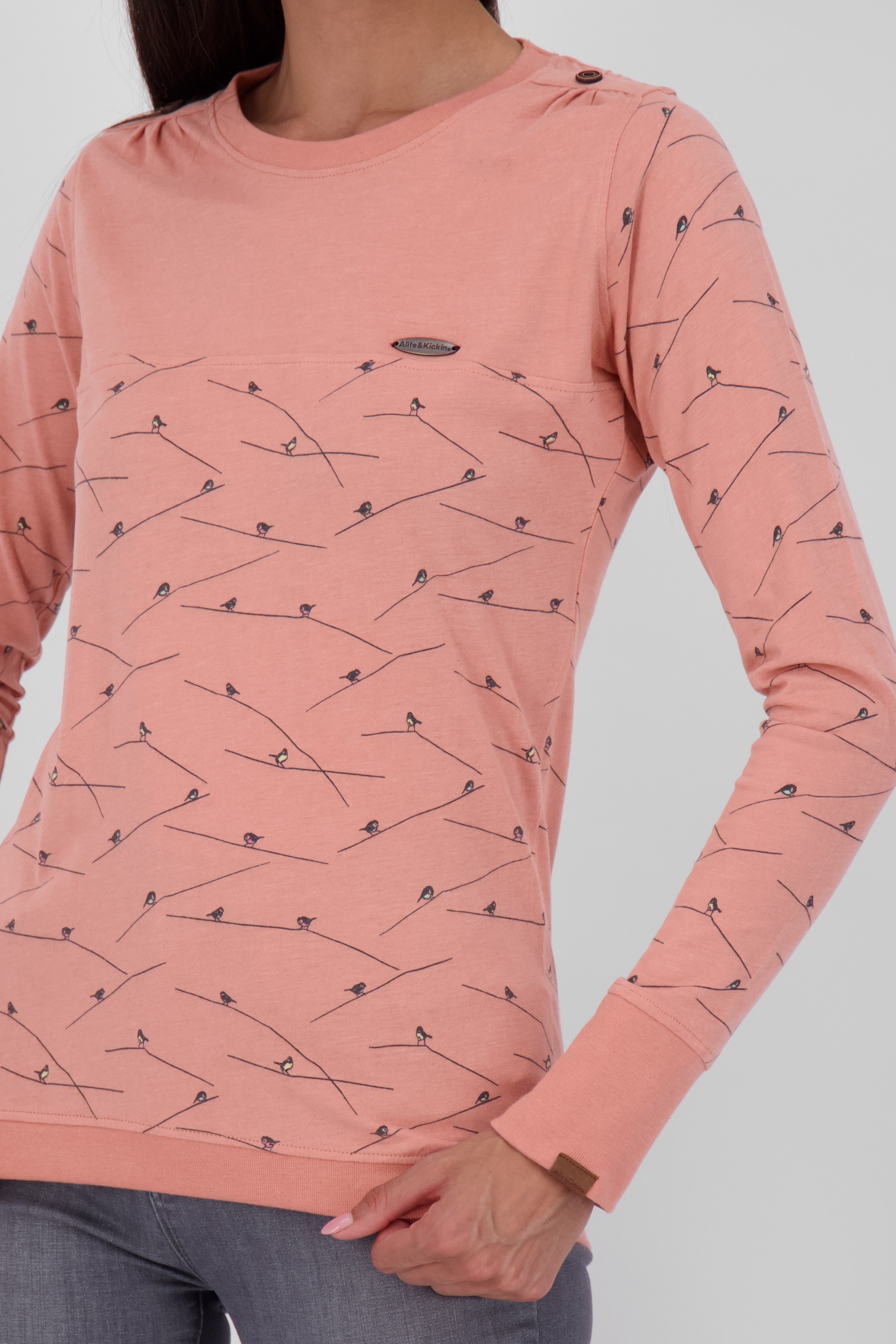 Alife & Kickin Langarmshirt »Damen LeonieAK B«