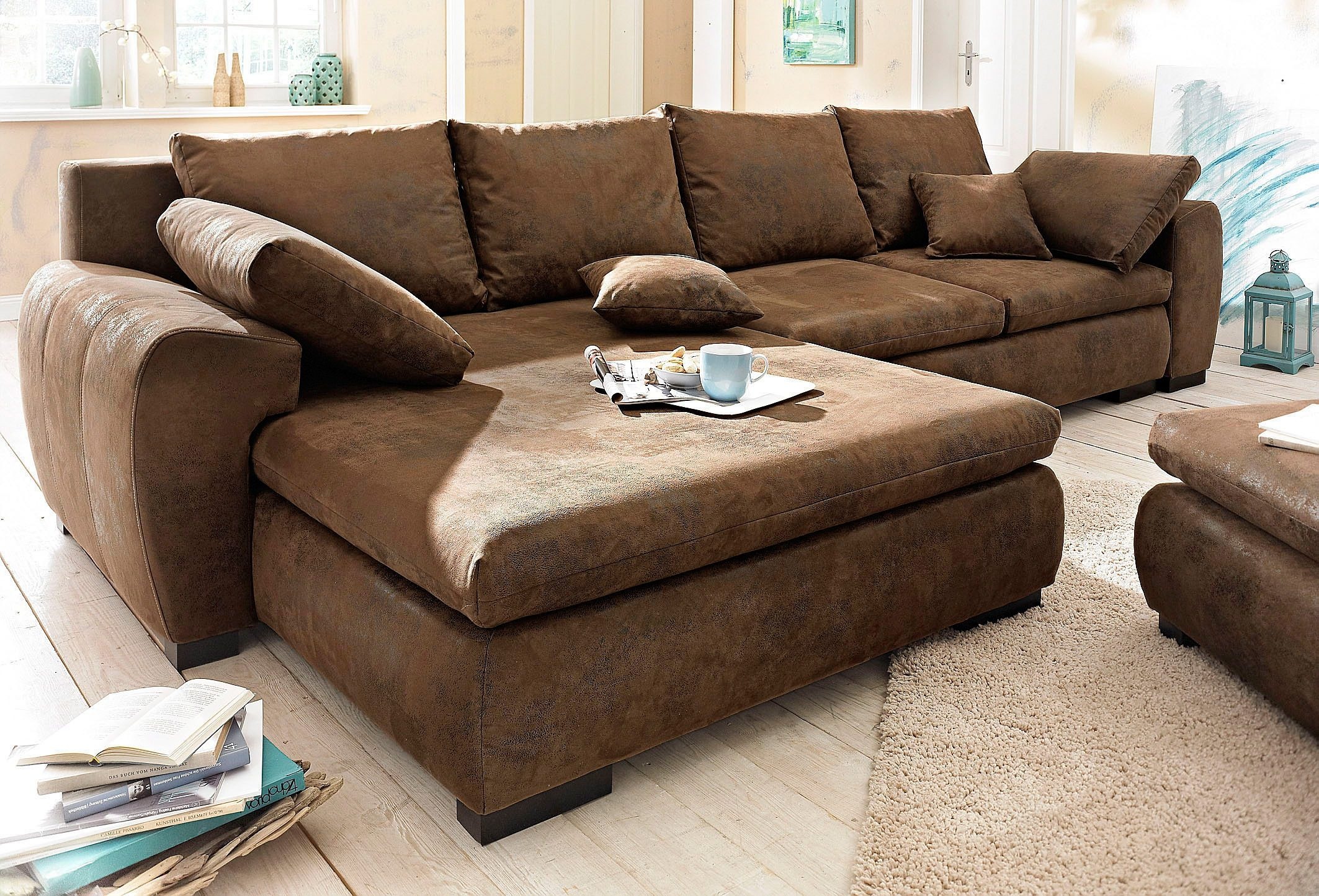 Home affaire Ecksofa »Cara Mia L-Form, B: 325 cm - OTTO. Verlässliche Quali günstig online kaufen