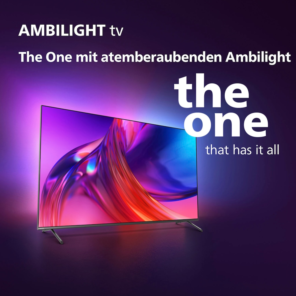Philips LED-Fernseher »85PUS8808/12«, 215 cm/85 Zoll, 4K Ultra HD, Android TV-Google TV-Smart-TV
