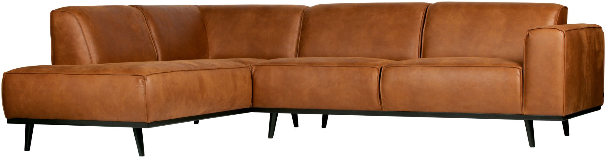 WOOOD Ecksofa »Statement« frei im Raum stellbar, H 77 cm x B 274 cm