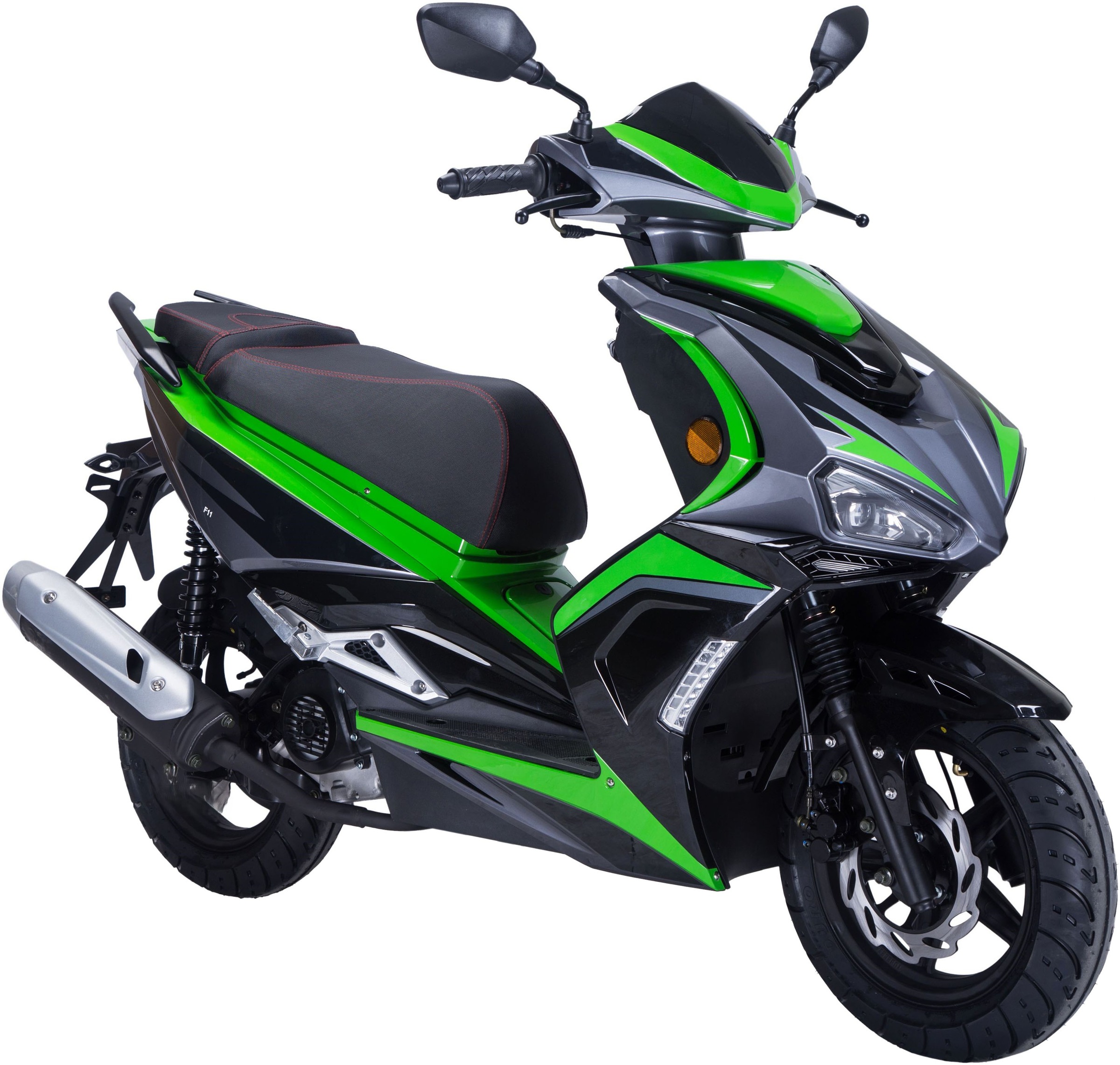 GT UNION Motorroller »Striker 45«, 49,5 cm³, 45 km/h, Euro 5, 3 PS, Luftgekühlter Motor