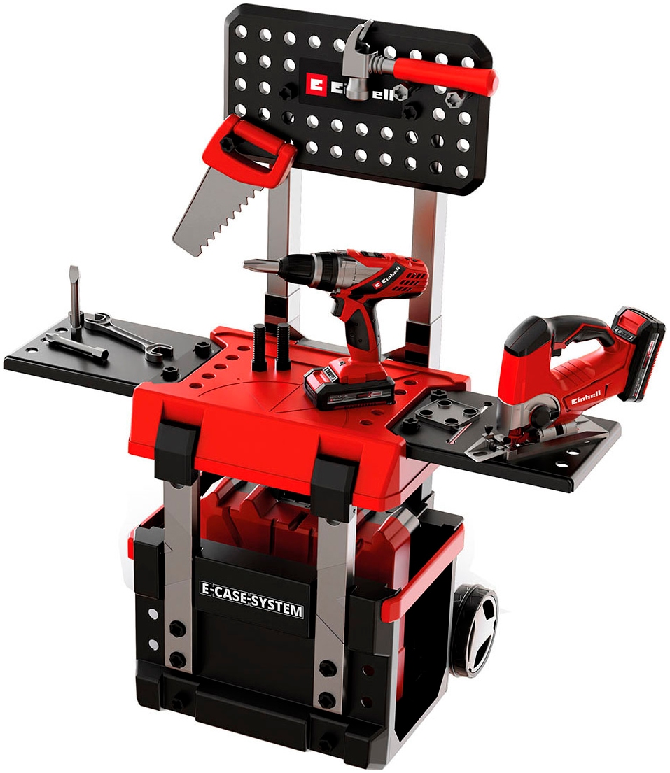 Happy People Spielwerkbank »EINHELL Kids E-Case«, (85 tlg.), mit Zubehör
