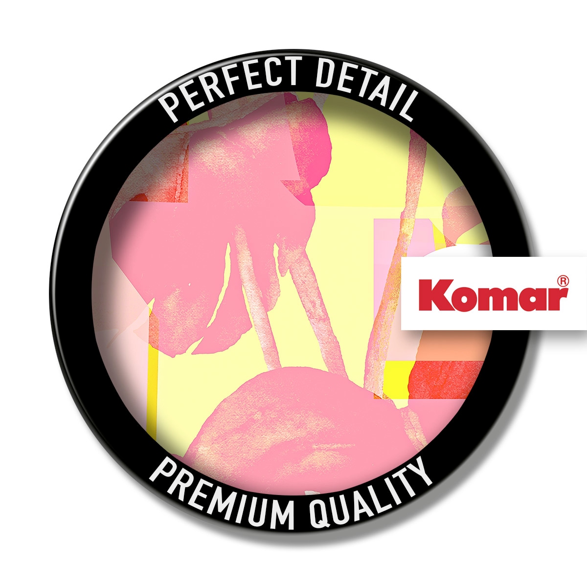 Komar Leinwandbild »Summer Party - Größe 40 x 40 cm« Natur 1 Stk. tlg. Keilrahmenbild mi Echtholzrahmen