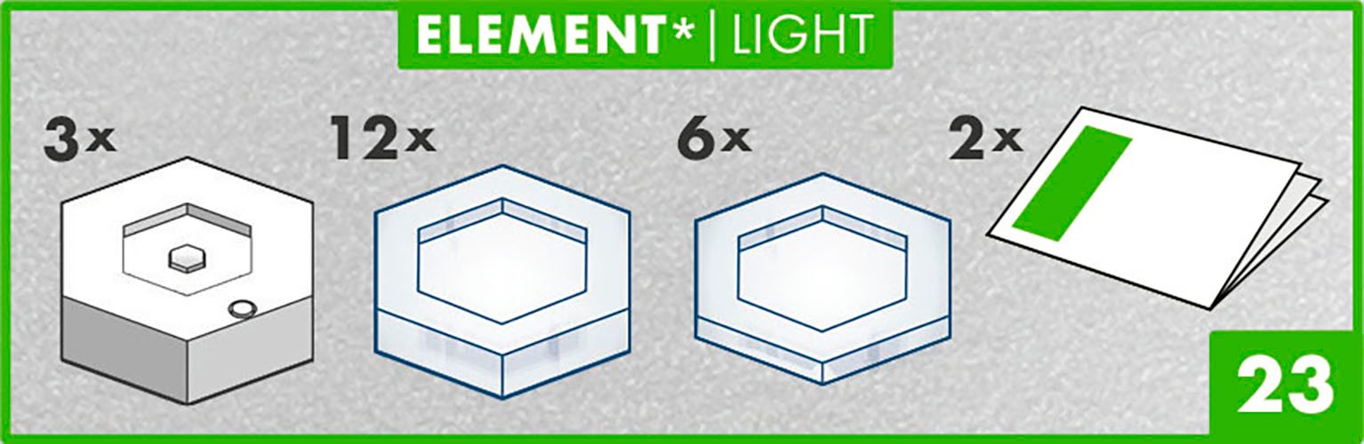 Ravensburger Kugelbahn-Bausatz »GraviTrax POWER Element Light« Made in Europe