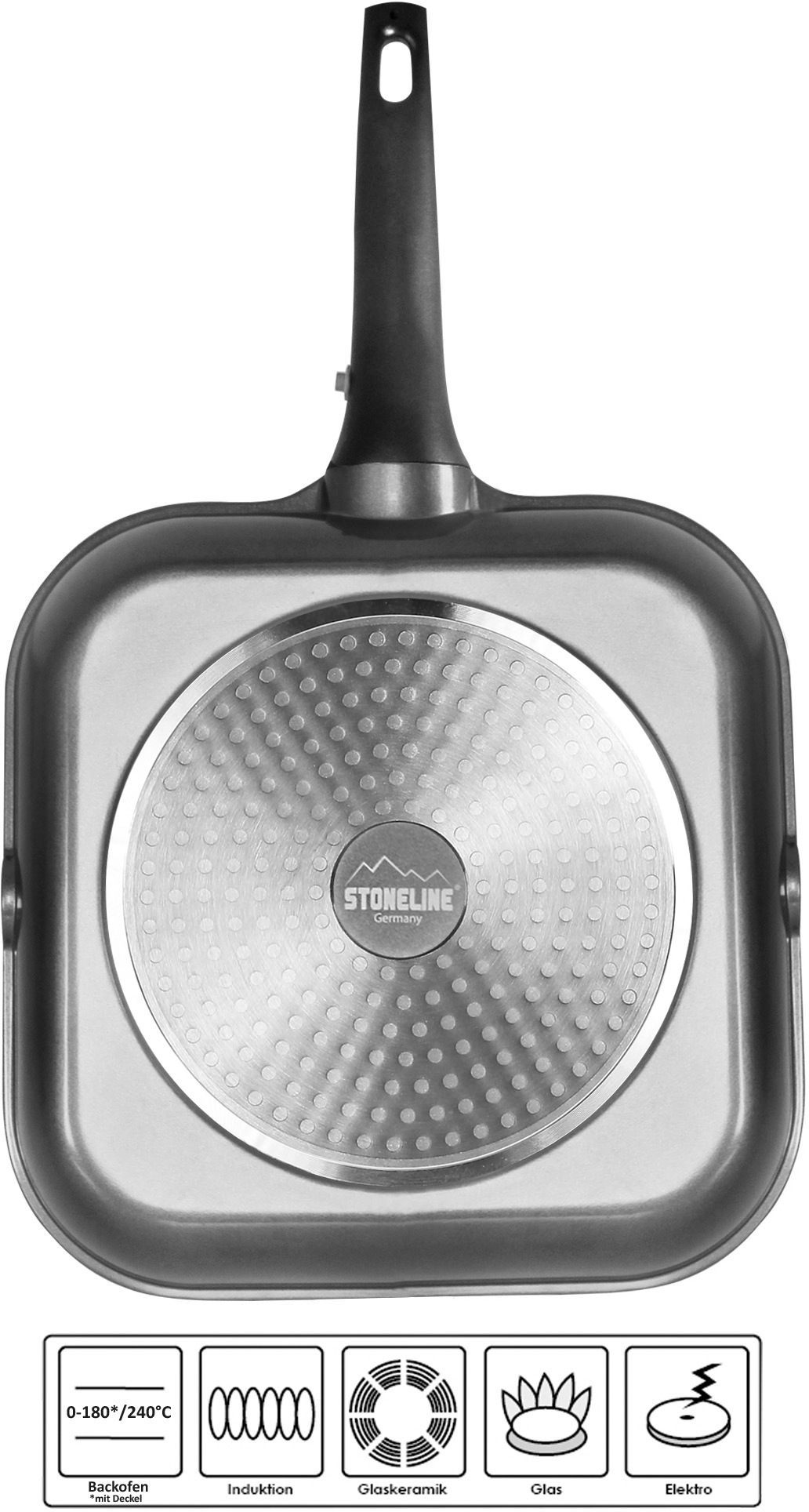 STONELINE Grillpfanne »Imagination PLUS« Aluminiumguss 1 Stk. tlg. 28 x 28 günstig online kaufen
