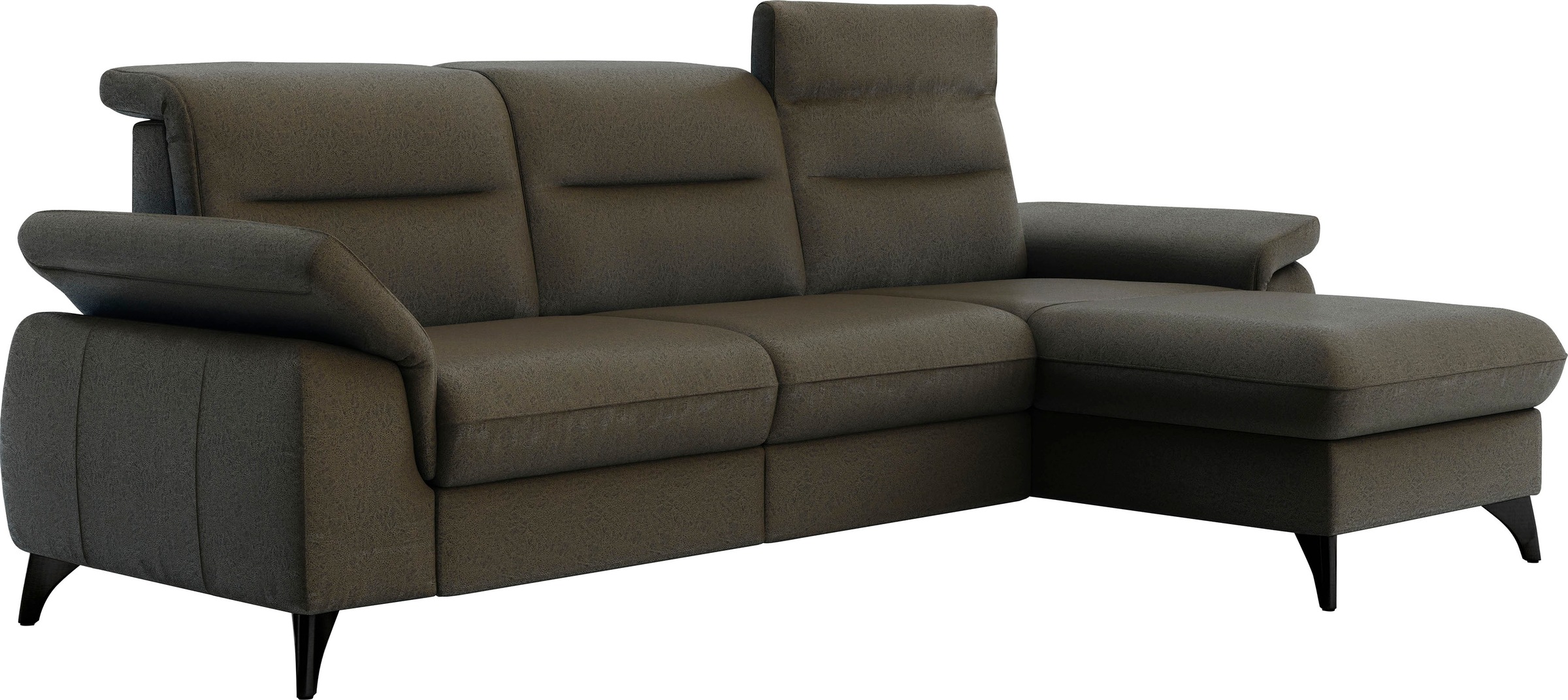 sit&more Ecksofa »Astoria L-Form«, wahlweise mit motorischer Relaxfunktion