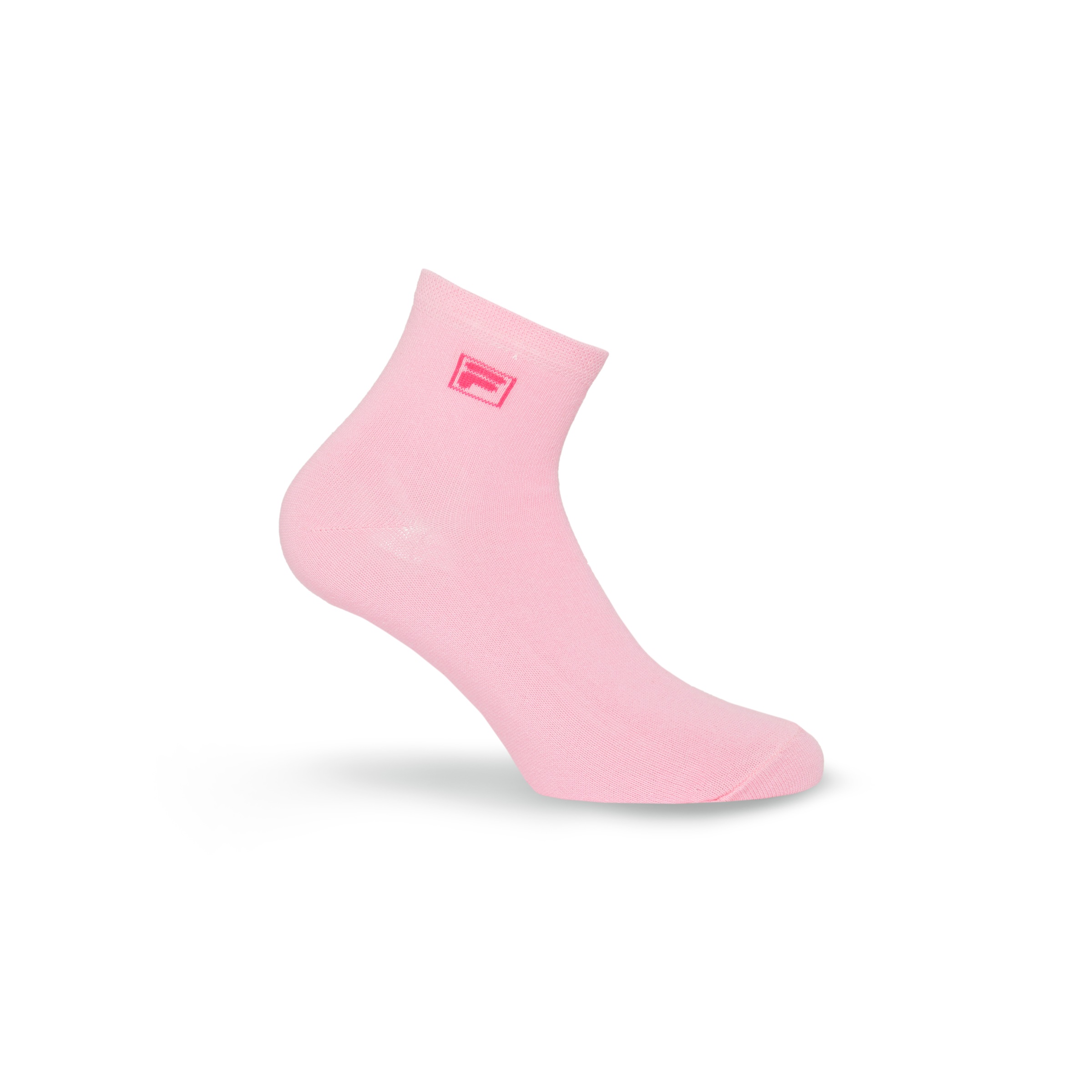 Fila Kurzsocken »UNISEX QUARTER PLAIN SOCKS«, (3 Paar), mit eingestrickem Logo