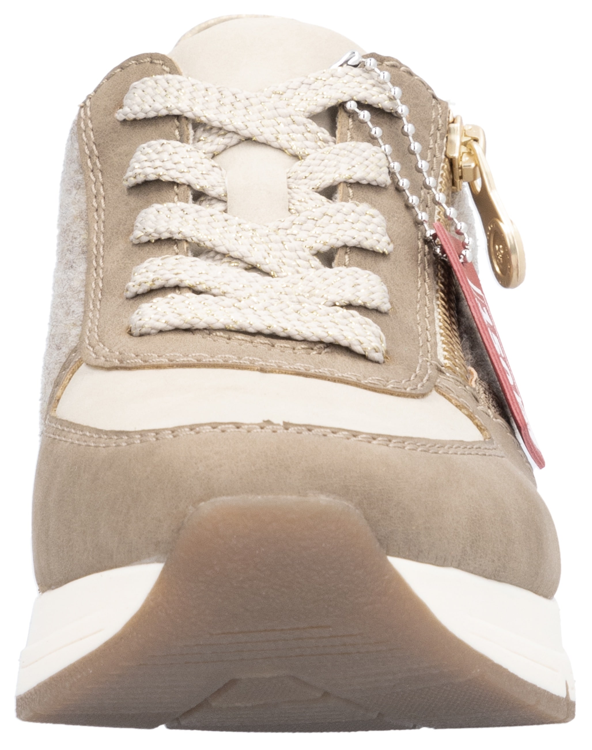 Rieker Sneaker, Freizeitschuh, Schnürschuh, Halbschuh mit modischen Akzenten