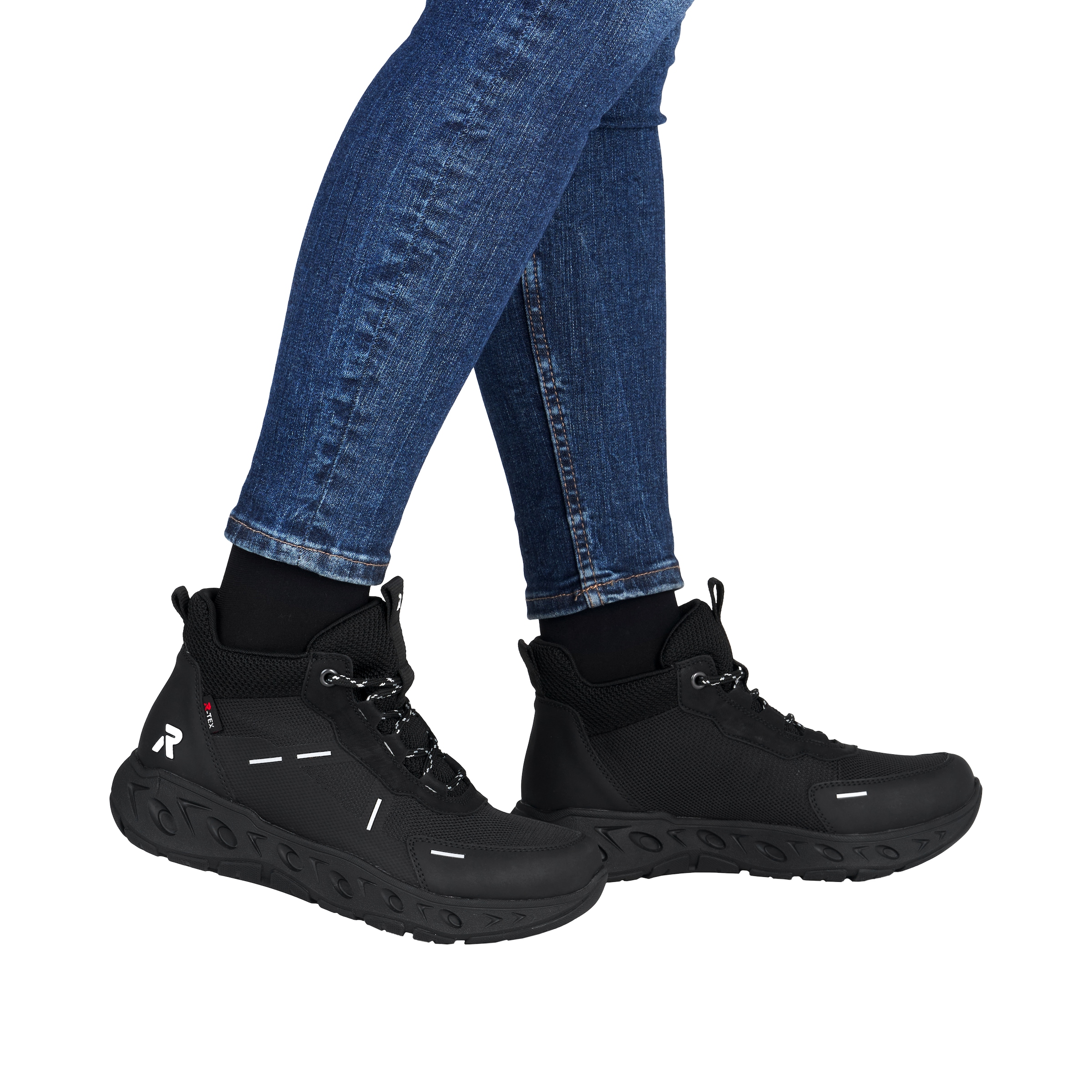 Rieker Schnürboots  Outdoorboots, Schnürstiefelette, Plateausneaker mit TEX-Membrane