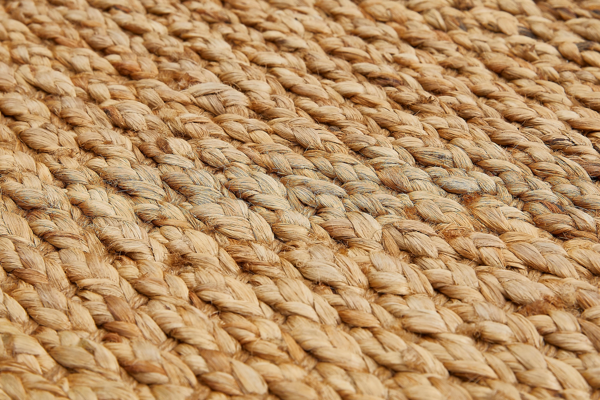 my home Teppich »Oda«, rechteckig, Flachgewebe, aus Naturfaser, Jute
