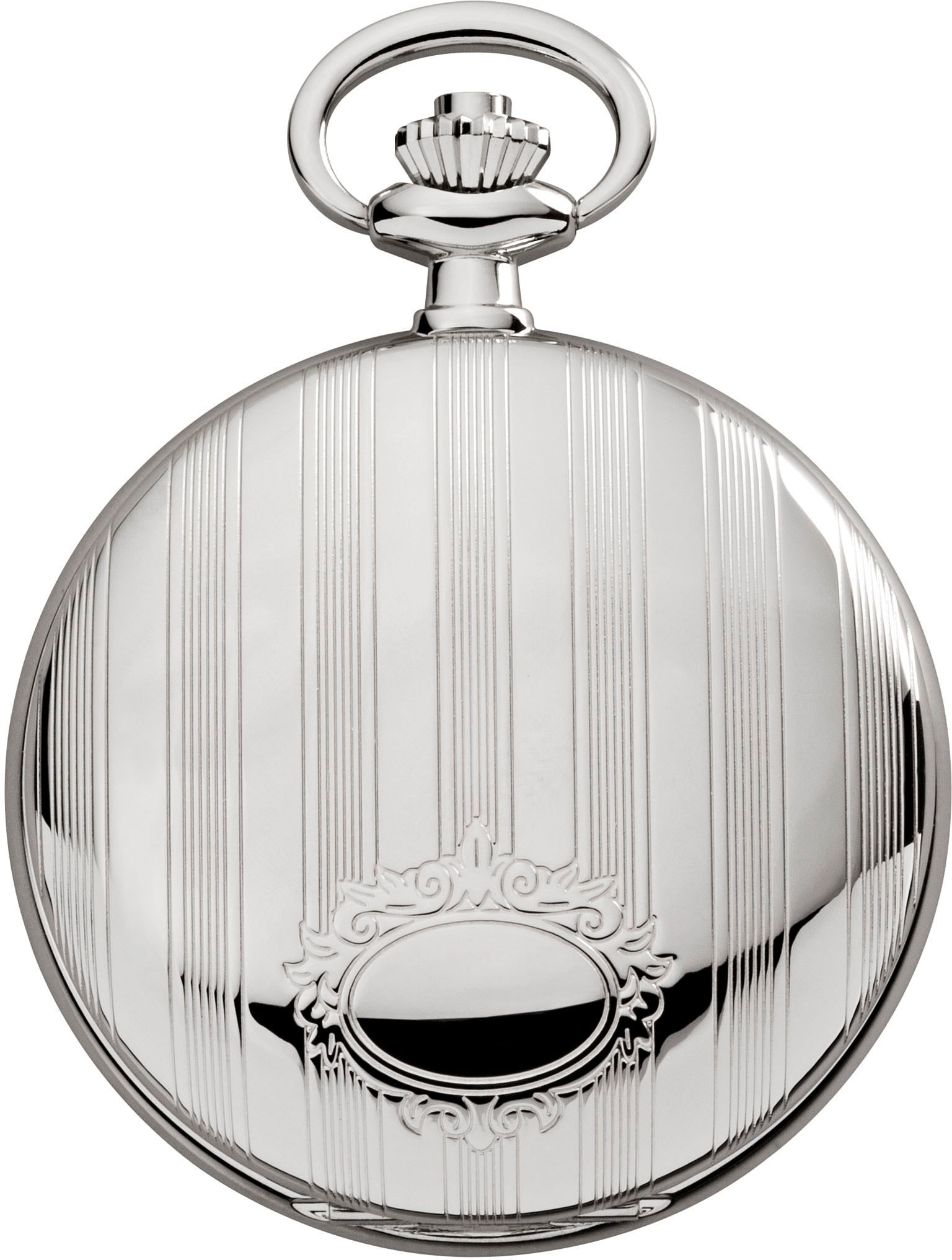 Regent Taschenuhr »P718-19437740«, (Set, 2 tlg., mit dazu passender Kette), Herrenuhr, Handaufzug, Acrylglas, Geschenkidee