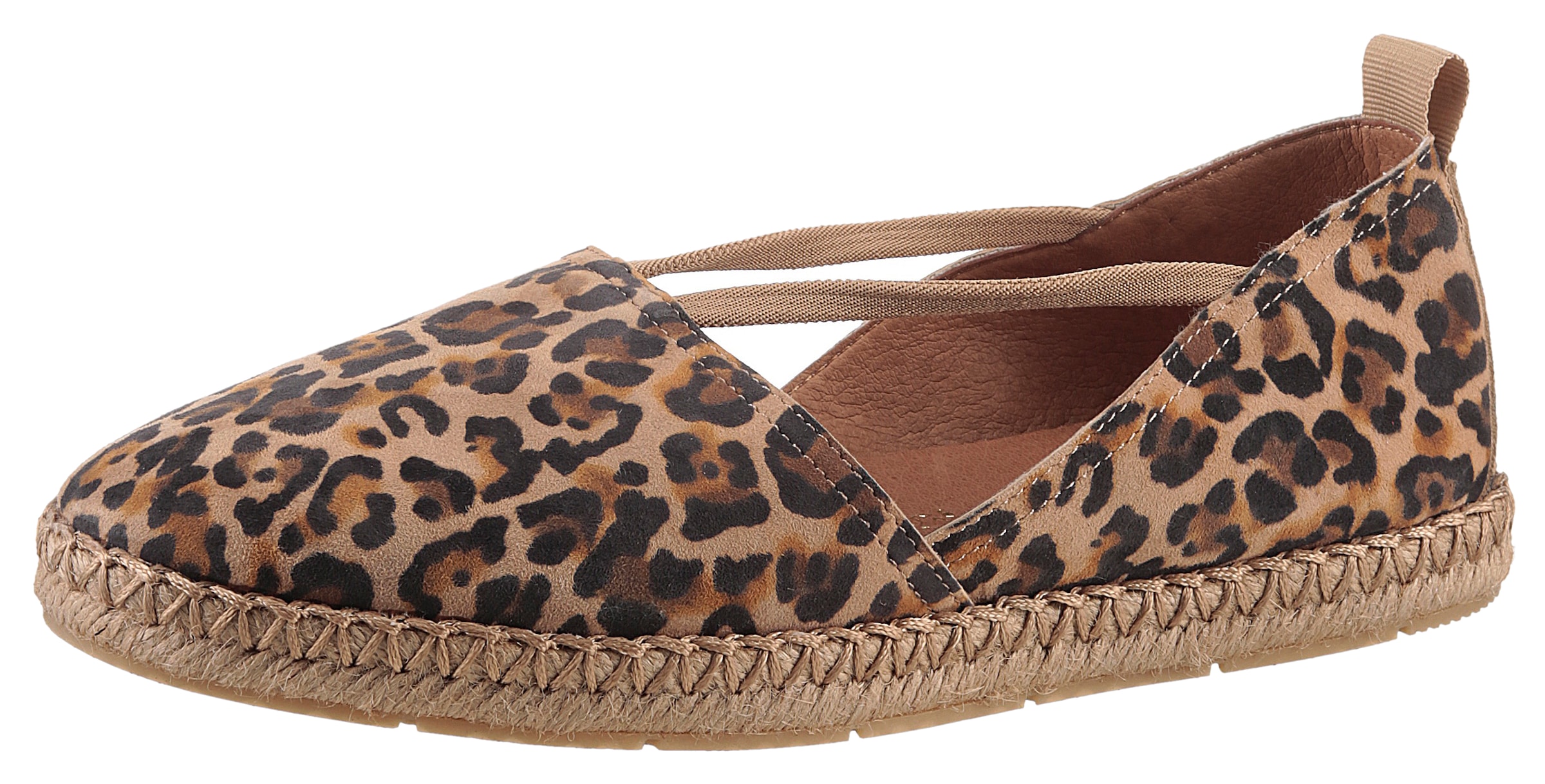 Tamaris Espadrille, Plateau, Sommerschuh, Flats, Schlupfschuh mit Touch It-Ausstattung