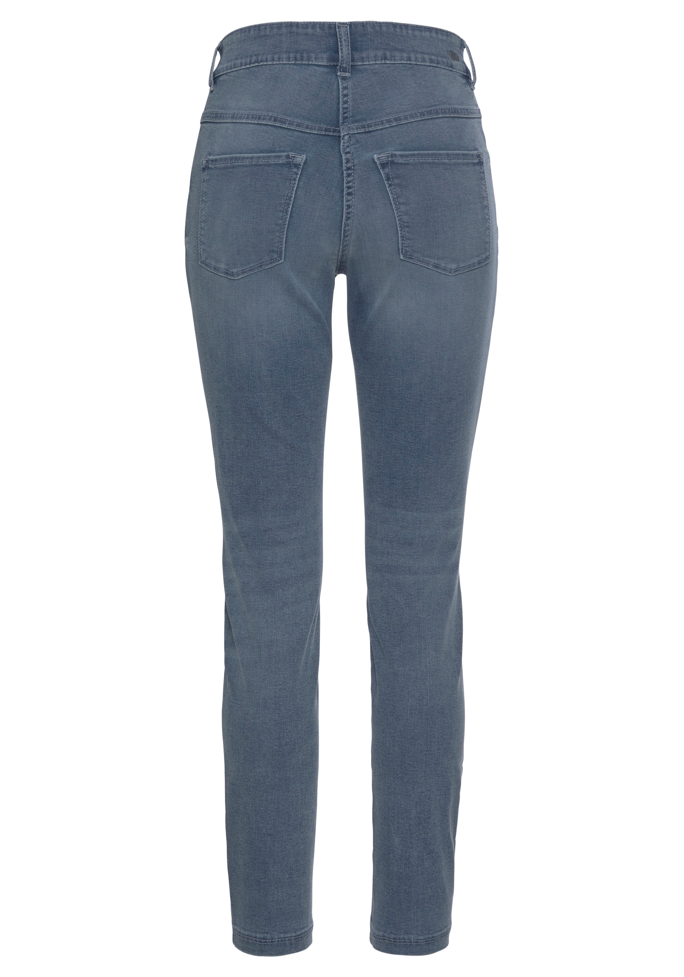 ganzen »Hiperstretch-Skinny«, kaufen Skinny-fit-Jeans sitzt online Tag den Power-Stretch MAC bequem Qualität