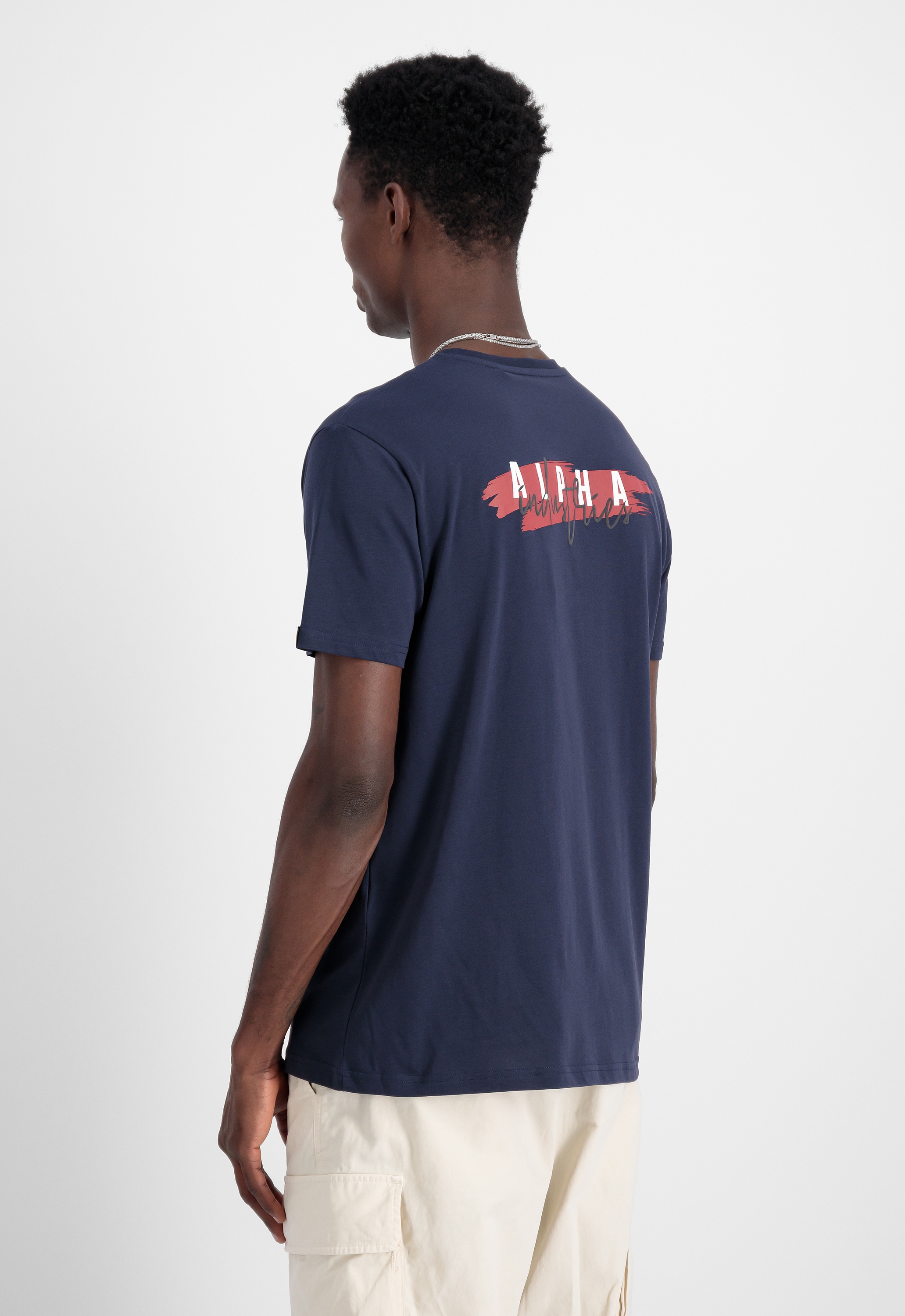Alpha Industries T-Shirt »Alpha Industries Men - T-Shirts Signature Puff Print BP T«