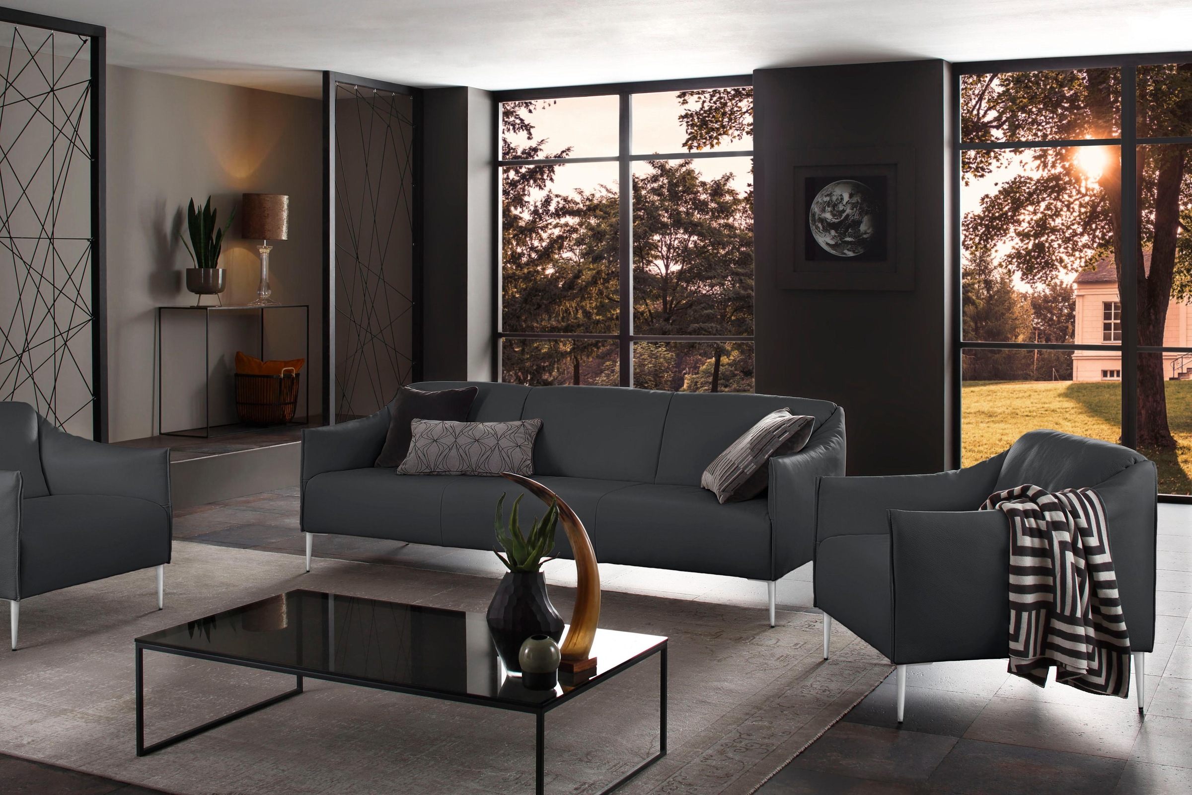 W.SCHILLIG Cocktailsessel »sally«, mit Metallfüßen in Chrom glänzend