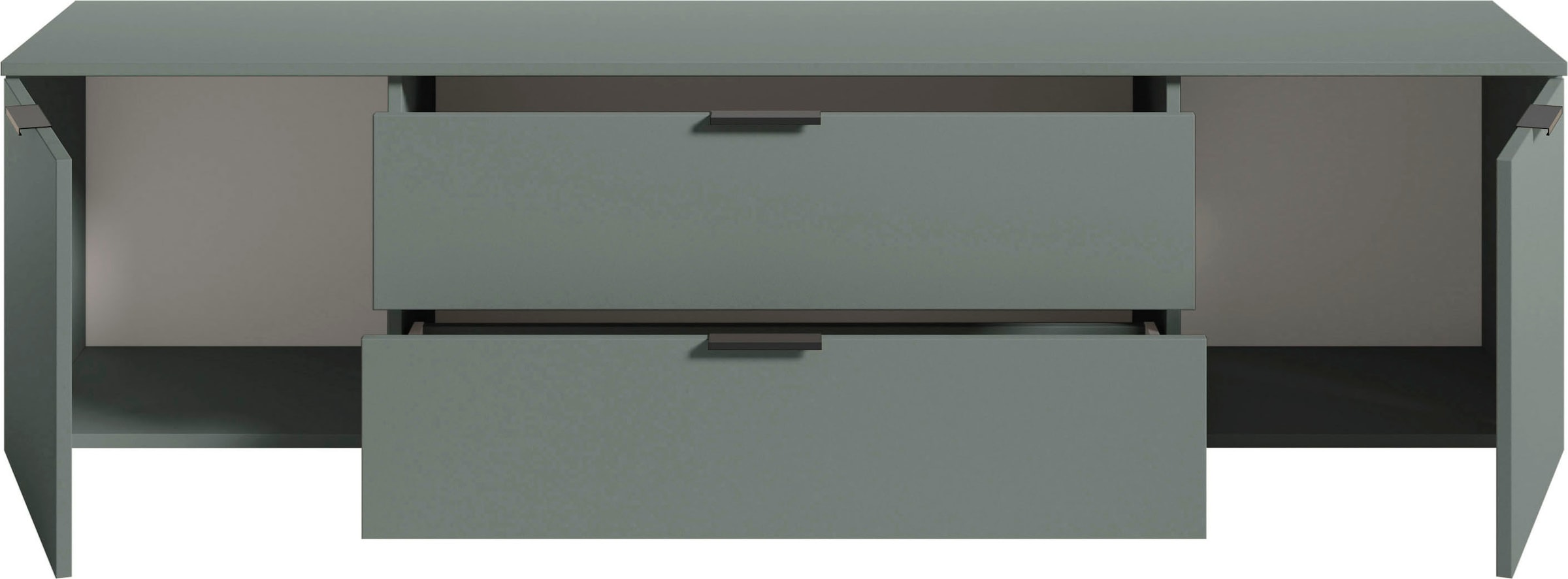 HBZ Lowboard »Linz TV-Unterschrank, BxHxT 180x47x40cm«, (1 St.), Breite 180cm,Lip-Griff, Melaminbeschichtung
