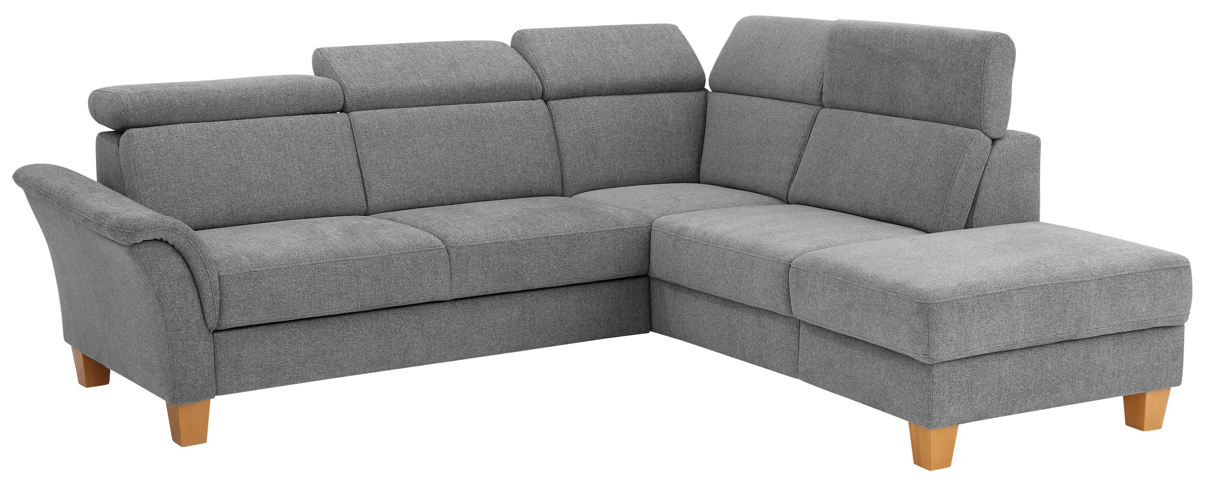 Home affaire Ecksofa »Conville L-Form«, Federkern, wahlweise mit Bettfunktion und Bettkasten bzw. Stauraum