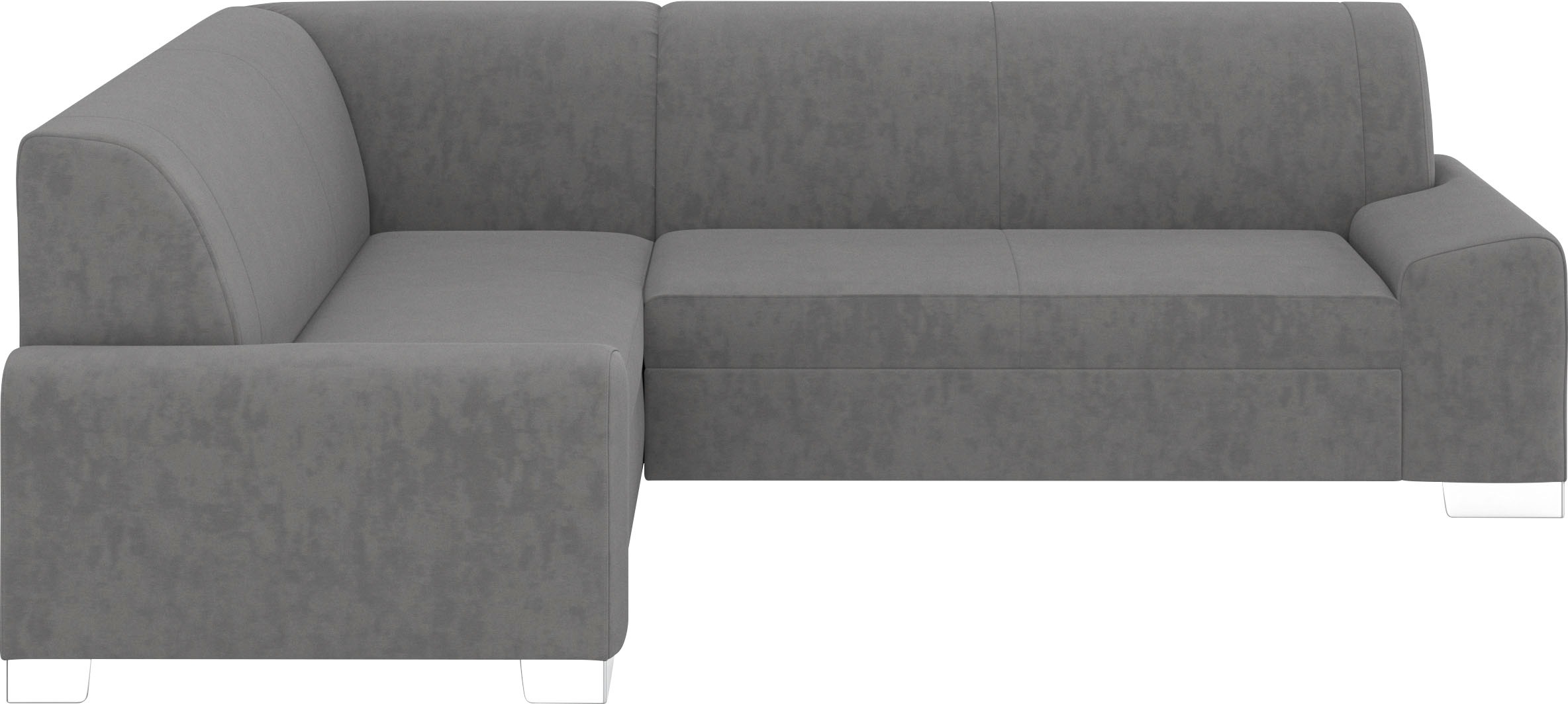 DOMO collection Ecksofa »Anzio in kubischer Formensprache, flache Armlehnen günstig online kaufen