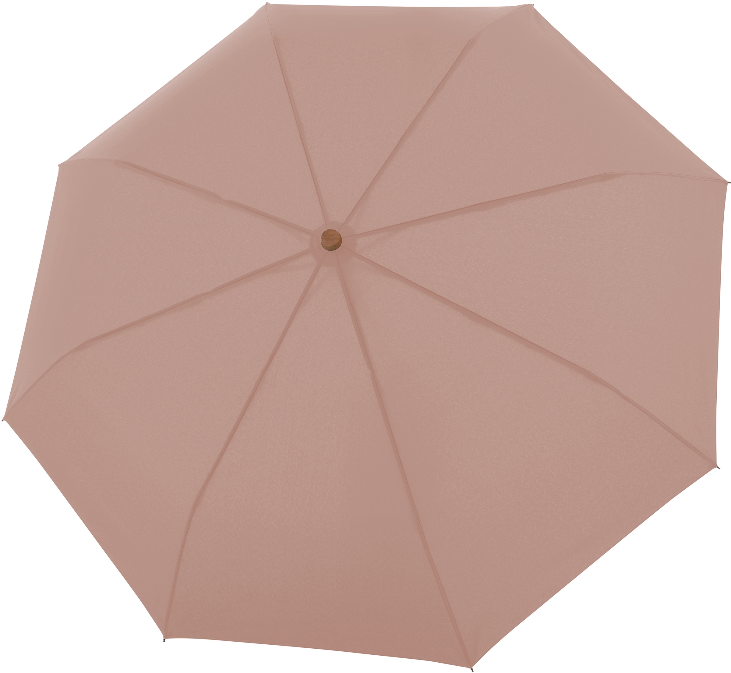 doppler® Taschenregenschirm »nature Mini, gentle rose«, Material aus kaufen Wäldern mit gewissenhaft FSC®-Holz aus aus günstig bewirtschafteten recyceltem Schirmgriff