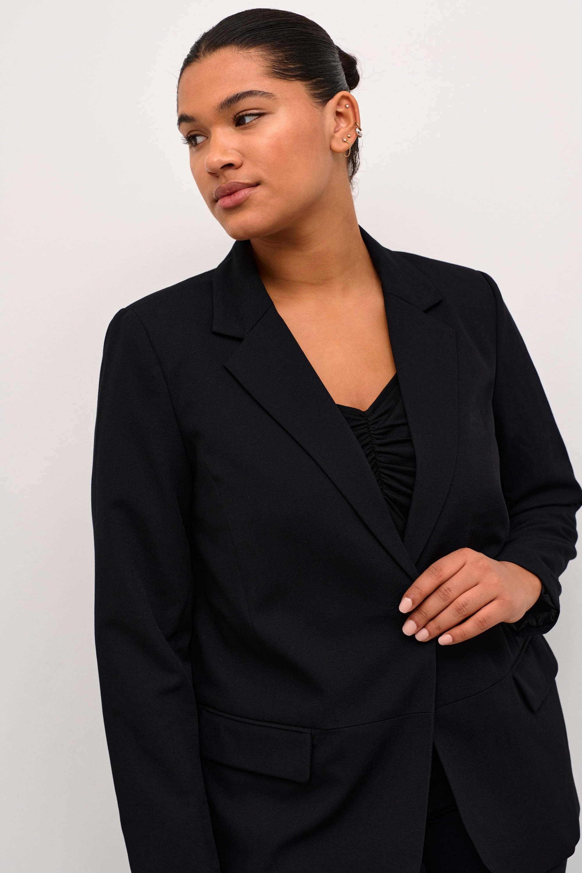 KAFFE Curve Blusenblazer »Damen Blazer KCsakira«