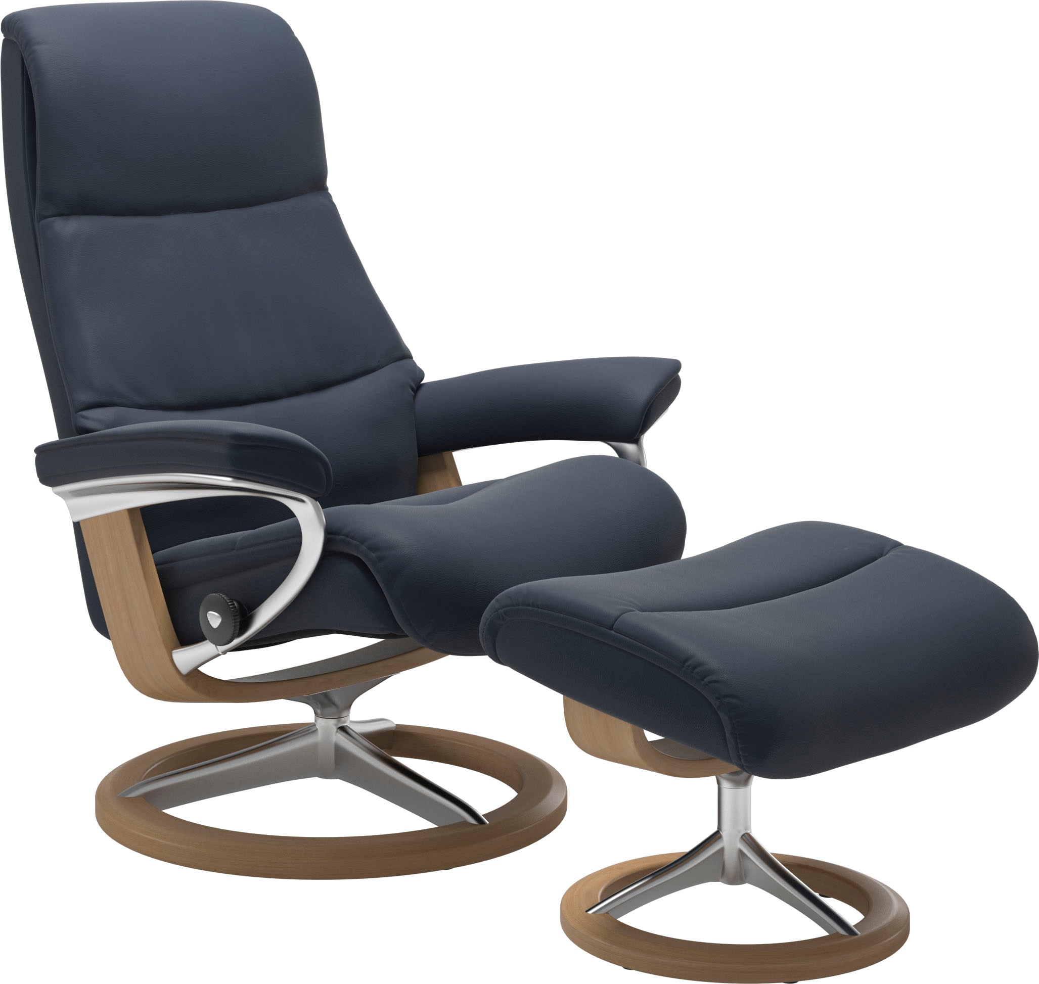 Stressless Fußhocker "View", mit Signature Base,Gestell Eiche günstig online kaufen