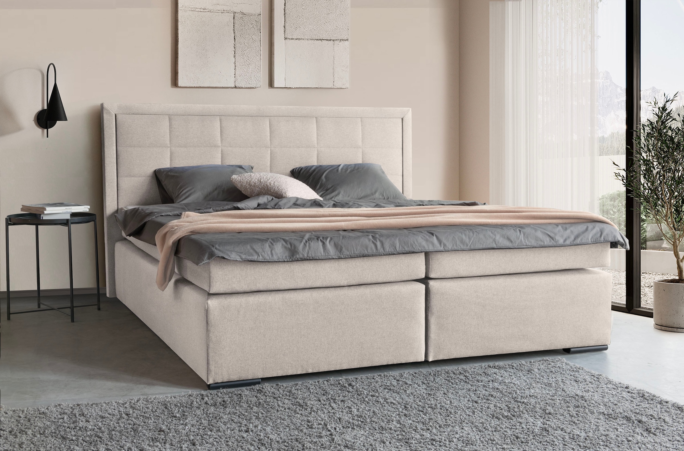 COLLECTION AB Boxspringbett »30 Jahre Jubiläums-Modell Athena«, in H2,H3 & günstig online kaufen