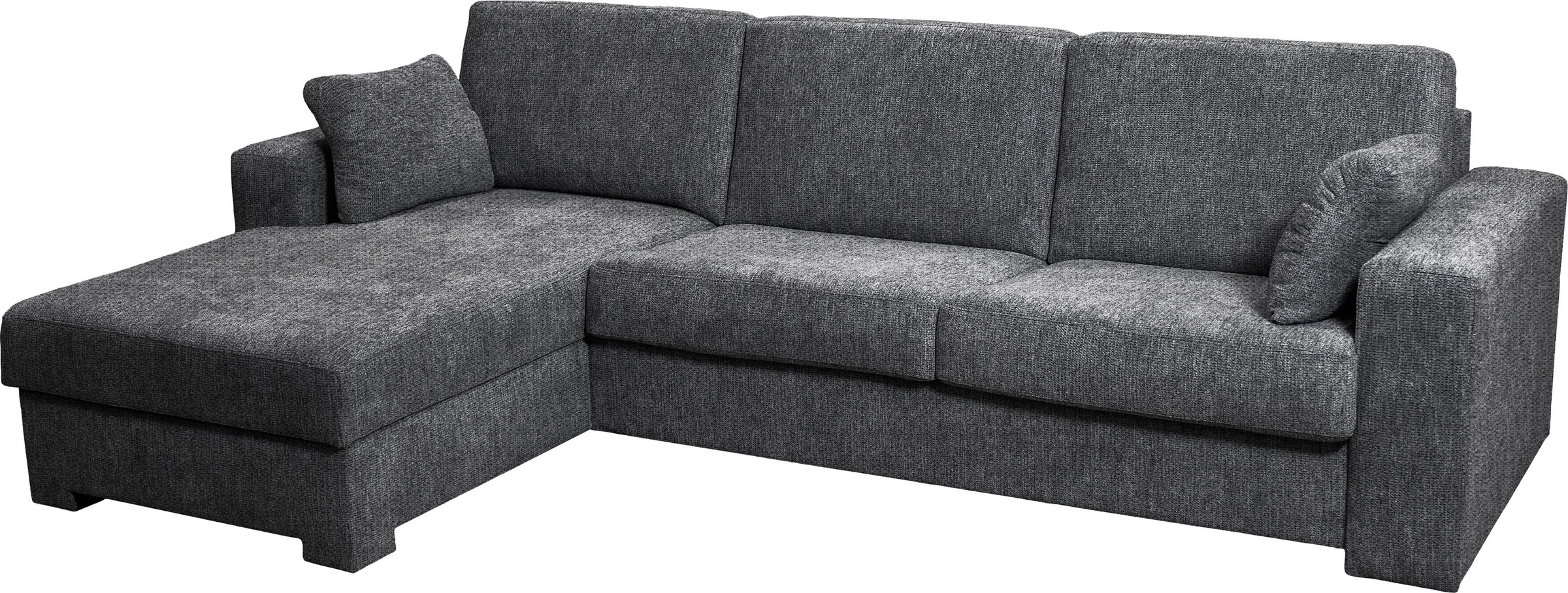 Home affaire Ecksofa Roma "L" Dauerschlaffunktion, mit Unterfederung, Matratzenhöhe 14cm, Liegemaße ca 163x198 cm, L-Form
