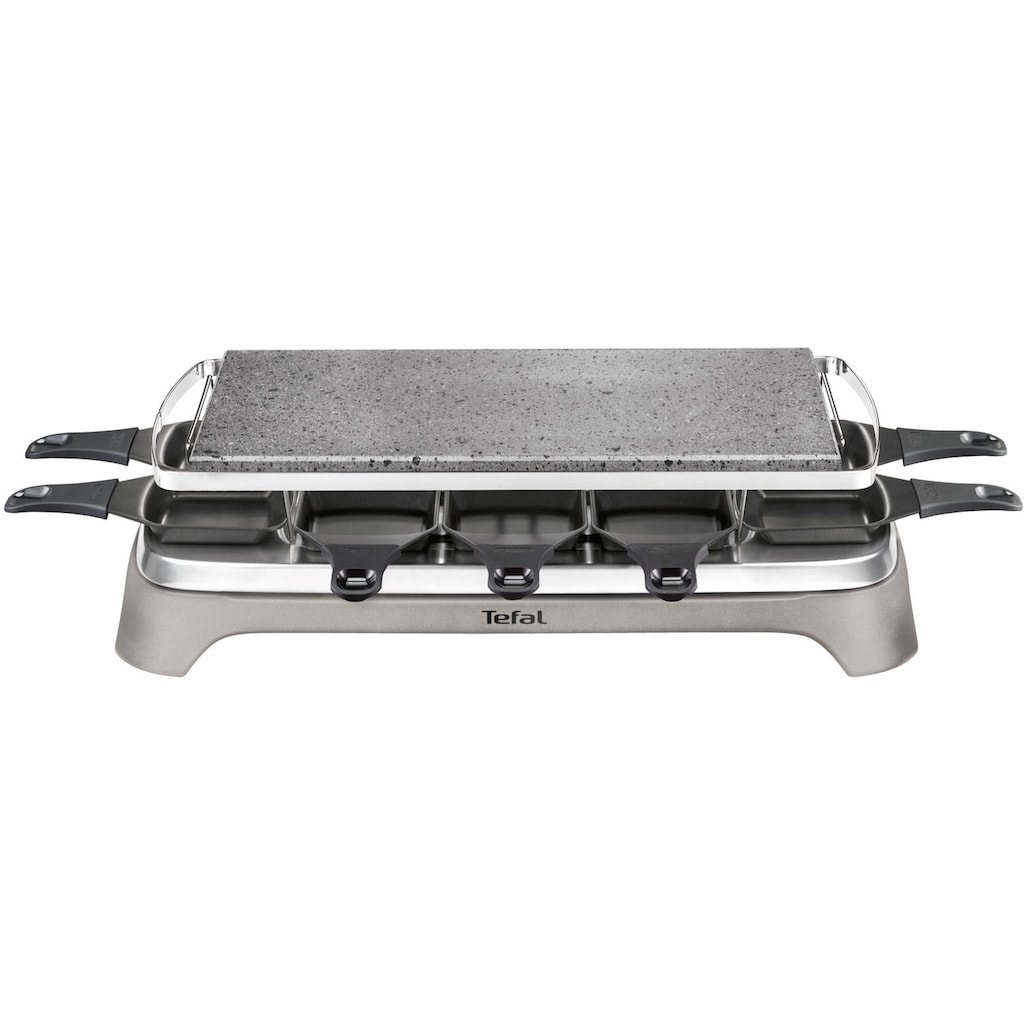 Tefal Raclette »PR457B Pierrade«, 10 St. Raclettepfännchen, 1350 W