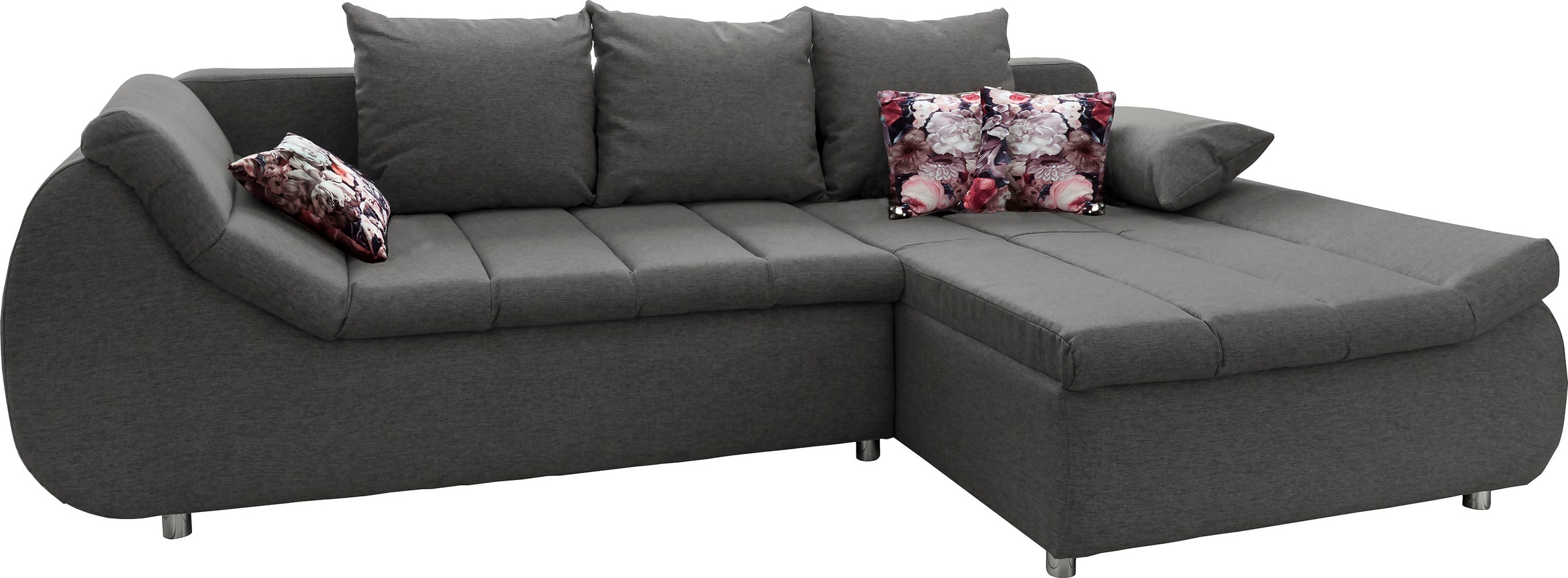 INOSIGN Ecksofa »Imola elegant und modern, aktuelle Steppung im Sitz, beque günstig online kaufen