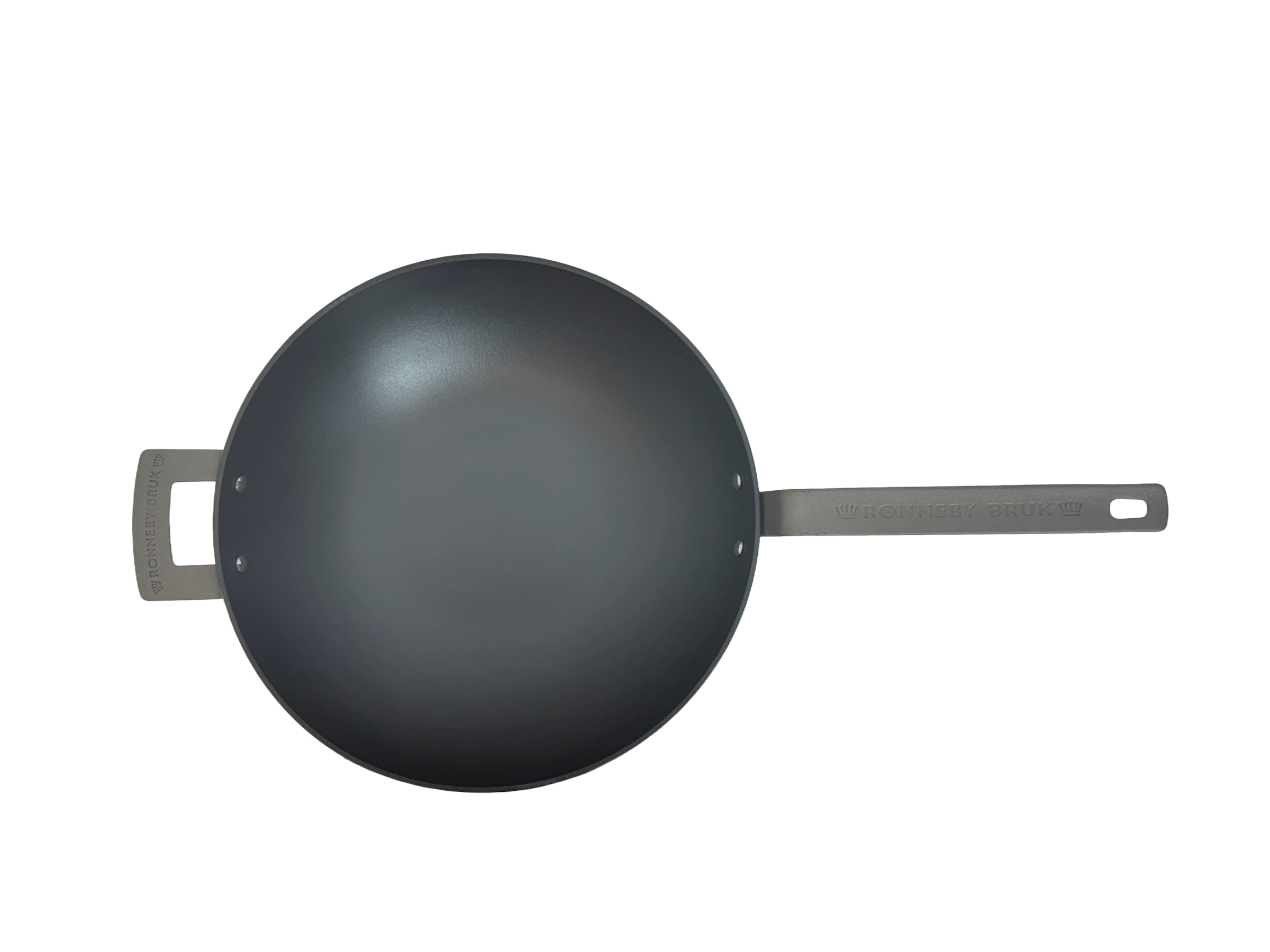 Ronneby Bruk Wok »Ultra Light Professional Wok-Pfanne, Ø 32 cm, mit Schmiedeeisengriffen« Gusseisen 1 tlg.