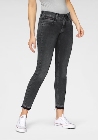 Herrlicher 7/8-Jeans »TOUCH CROPPED ORGANIC«, mit Cut-Off Saumabschluss kaufen