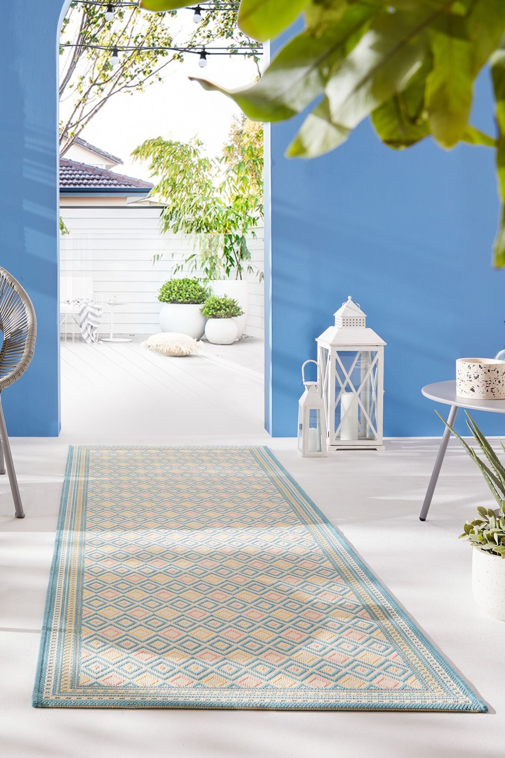 FLAIR RUGS Teppich »Coast, für drinnen und draußen«, rechteckig, 3 mm Höhe, günstig online kaufen