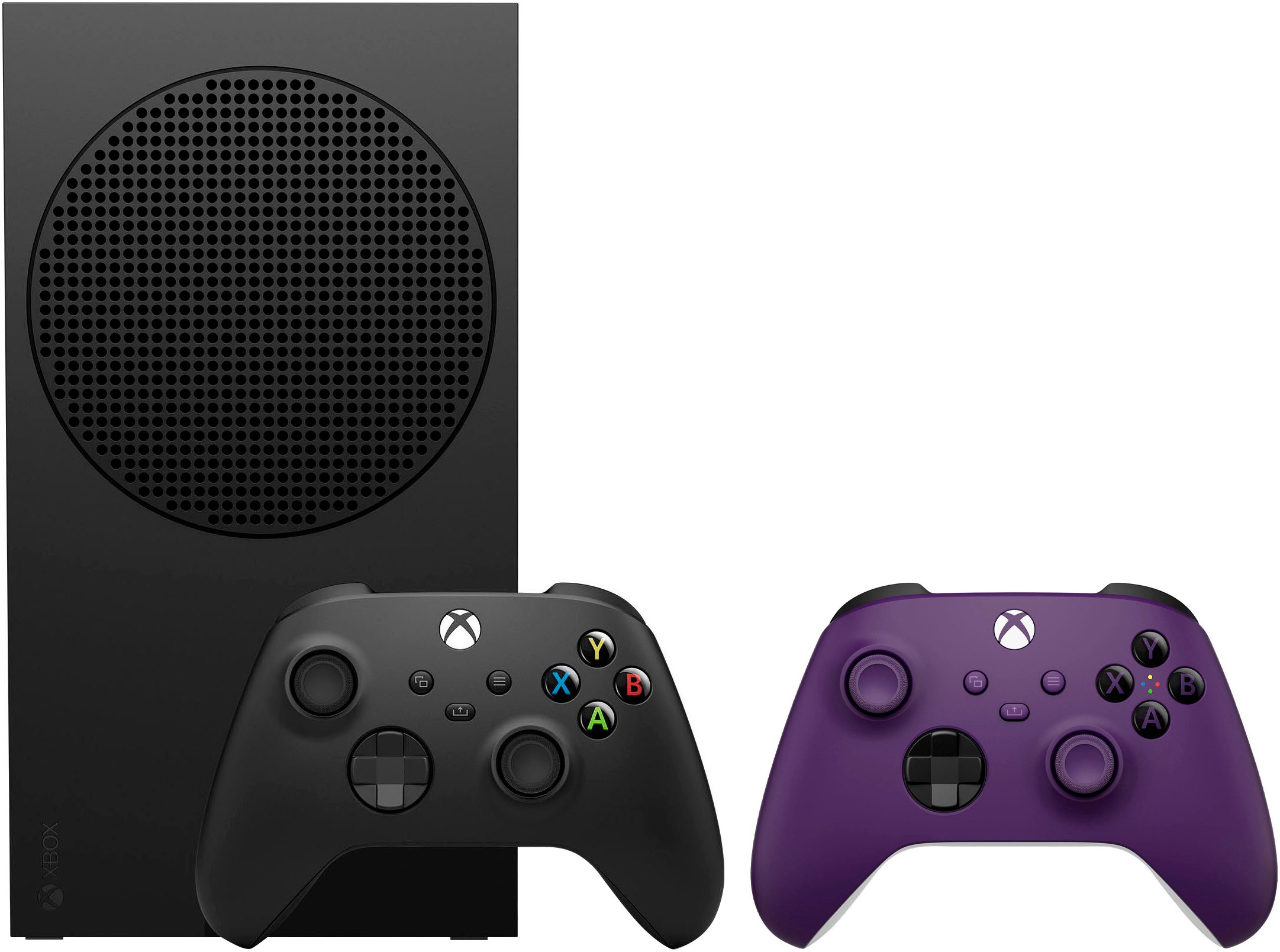 XBOX Konsolen-Set »S 1TB + Purple Controller« 1.000 GB S 1TB + Purple Controller schwarz Hol dir Hunderte von Spielen, darunter Spiele direkt ab...