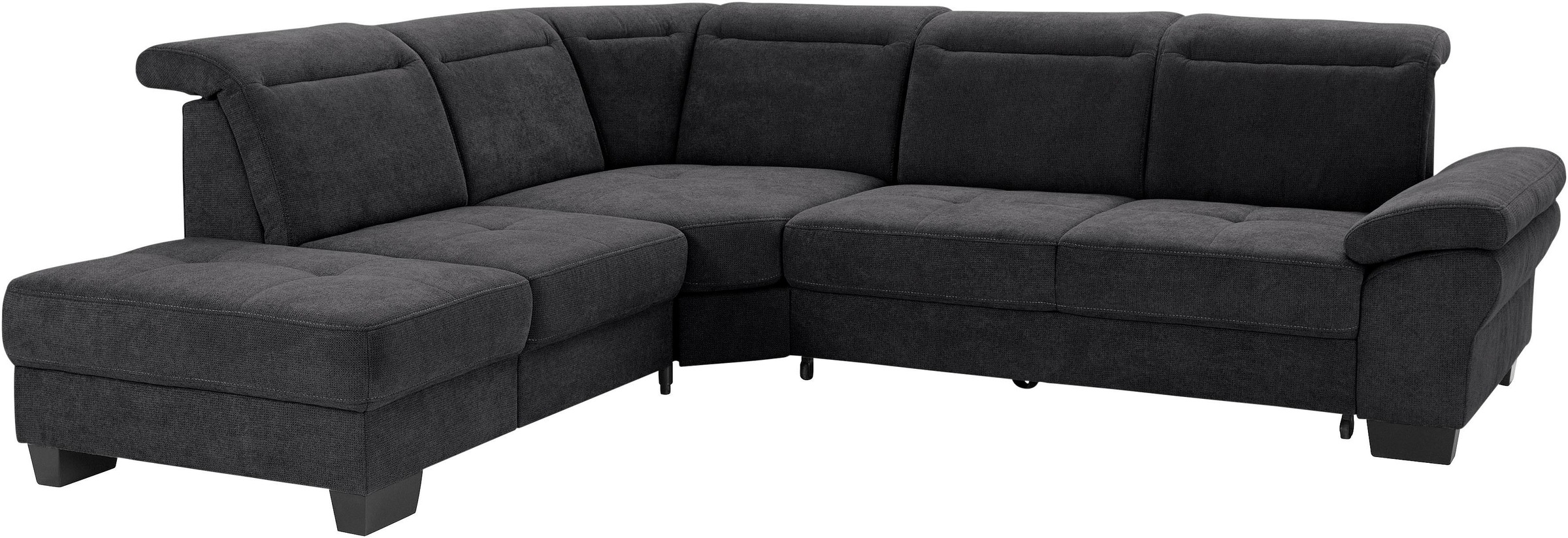 Home affaire Ecksofa »Cornwall L-Form« incl. Sitztiefenverstellung, mit Bet günstig online kaufen