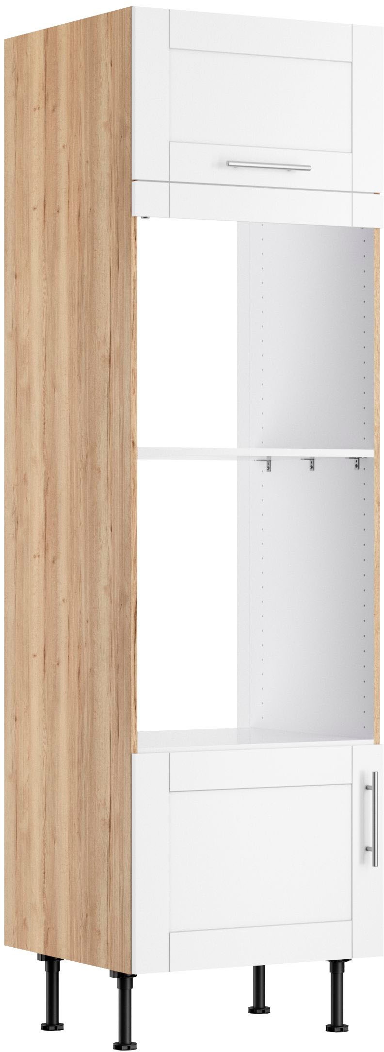 KOCHSTATION Mikrowellenumbauschrank "KS-Ahus" Breite 60 cm günstig online kaufen