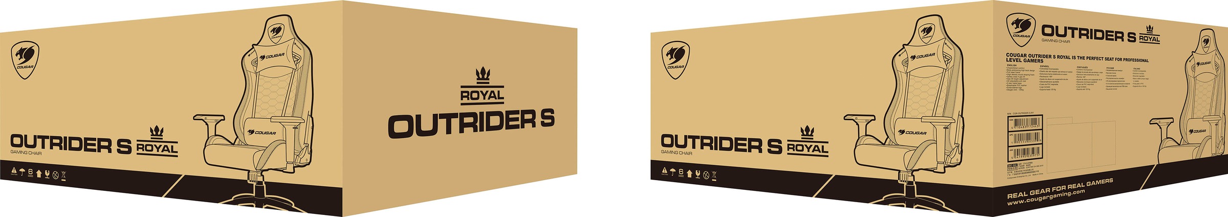 6. Bild von Cougar Gaming-Stuhl »Outrider S Royal«