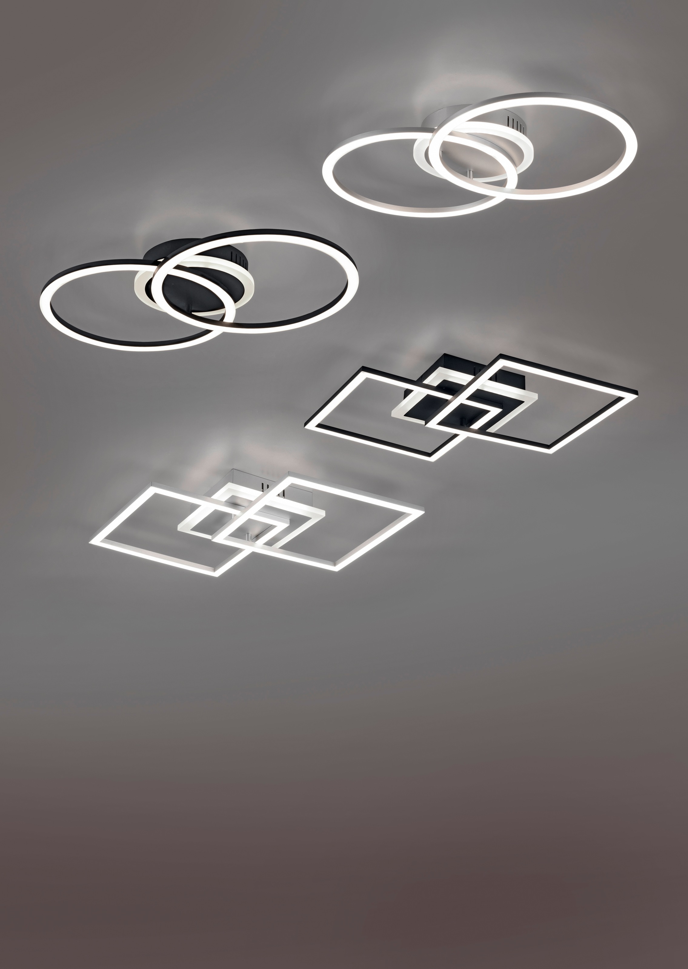 REALITY Leuchten LED Deckenleuchte »Venida«, 1 flammig, Leuchtmittel LED-Board | LED fest integriert, Switch Dimmer, Memory Funktion