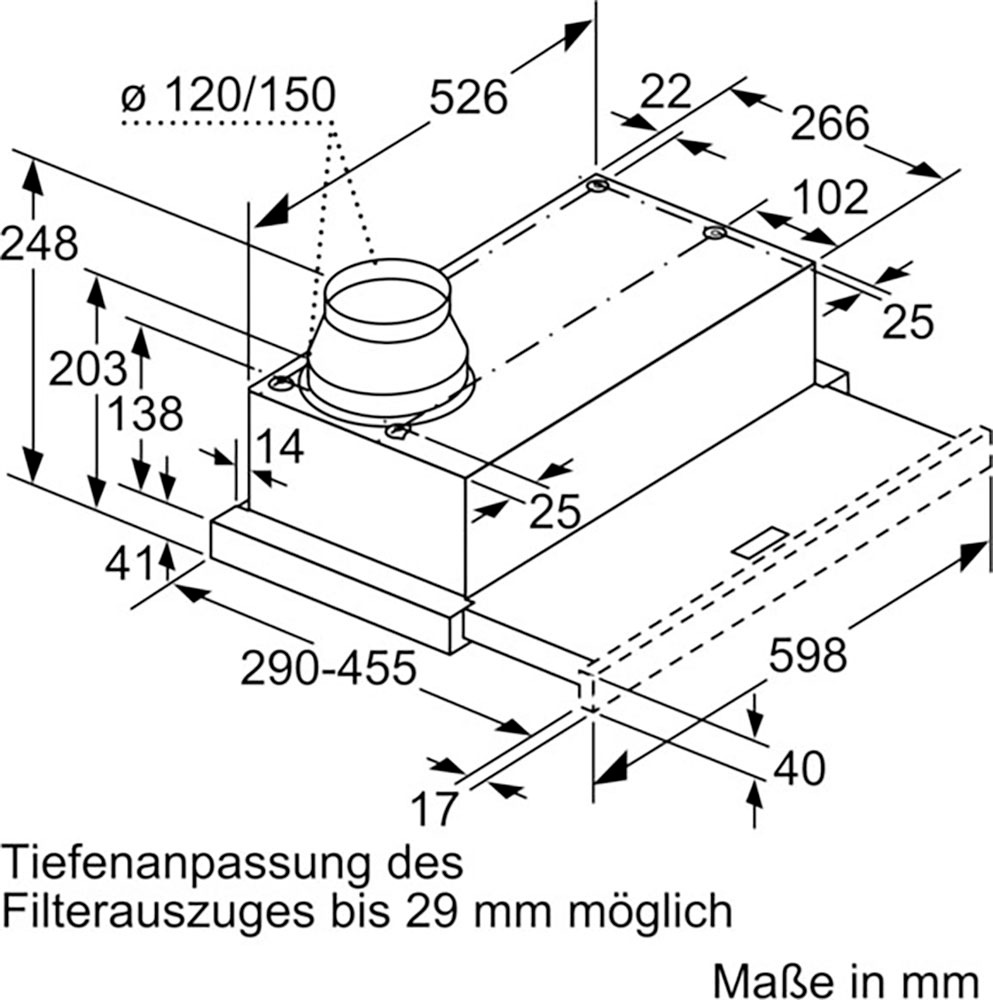 Constructa Flachschirmhaube »CD30646«