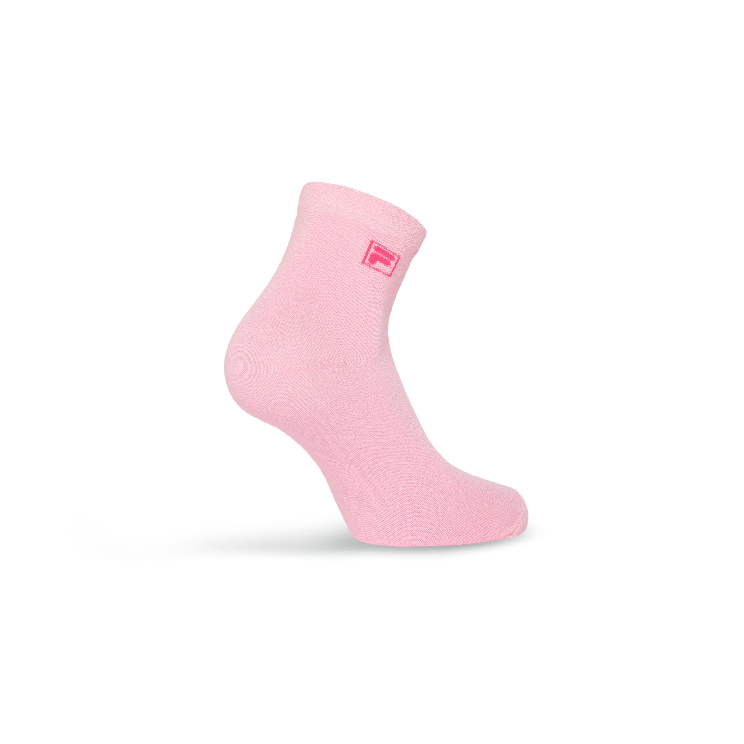 Fila Kurzsocken »UNISEX QUARTER PLAIN SOCKS«, (3 Paar), mit eingestrickem Logo