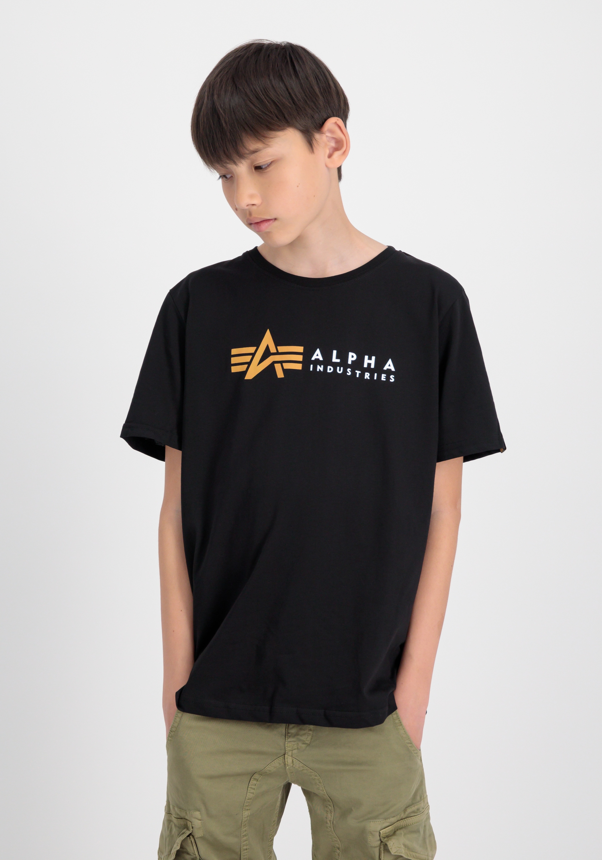 Alpha Industries T-Shirt »Alpha Industries Kids - T-Shirts Alpha Label T Kids/Teens«